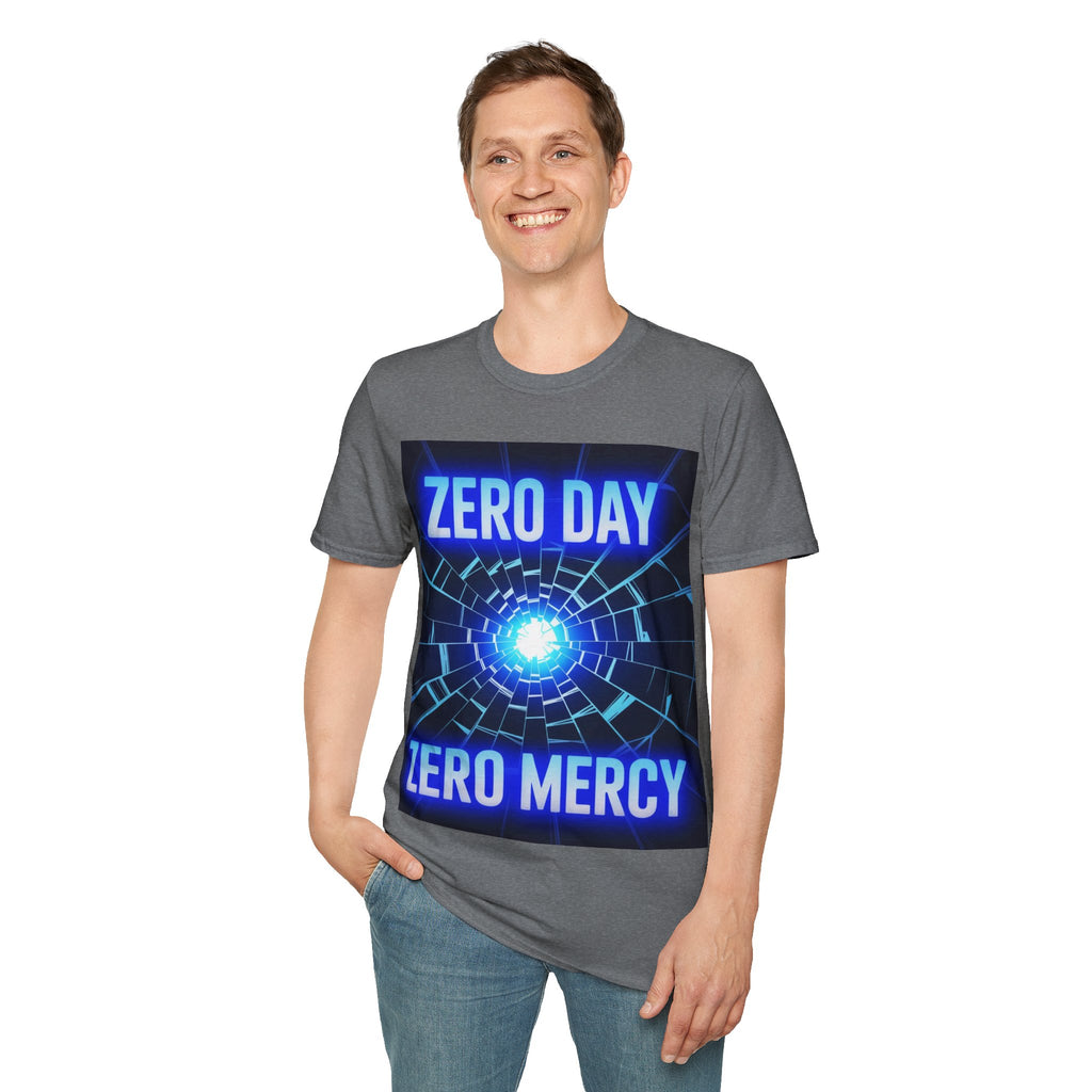 CipherCore Zero Day Zero Mercy Graphic Tee | Digital-Era Identity Wear
