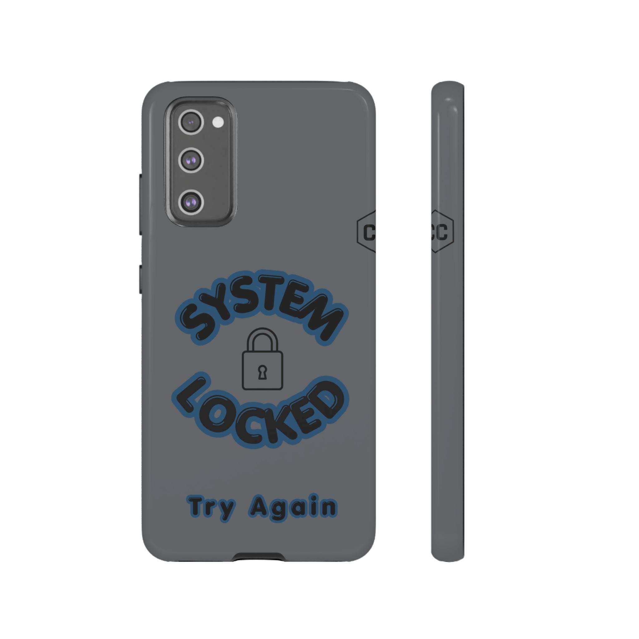 CipherCore System Locked Dual-Layer Phone Case | Digital-Era Identity Accessory