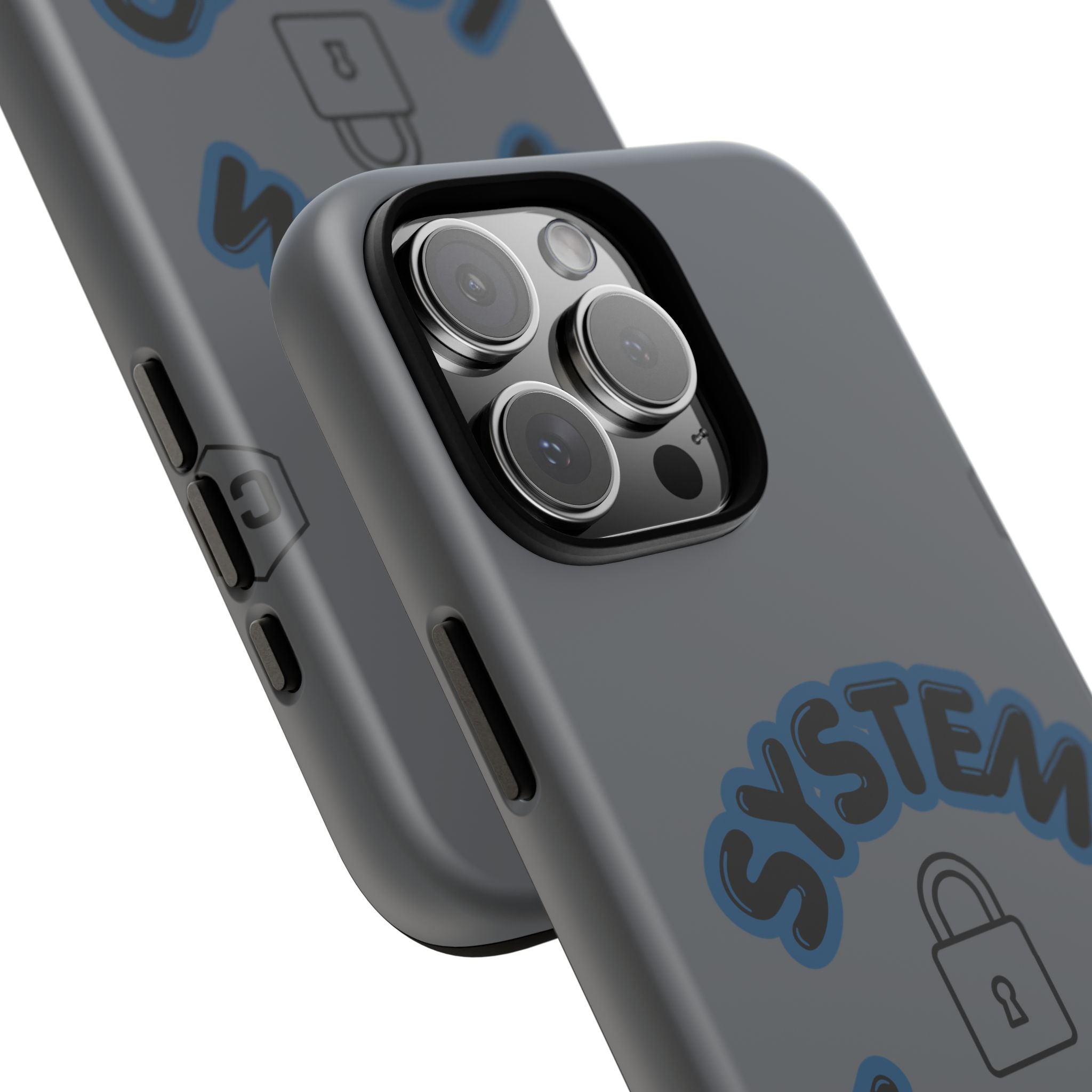 CipherCore System Locked Dual-Layer Phone Case | Digital-Era Identity Accessory