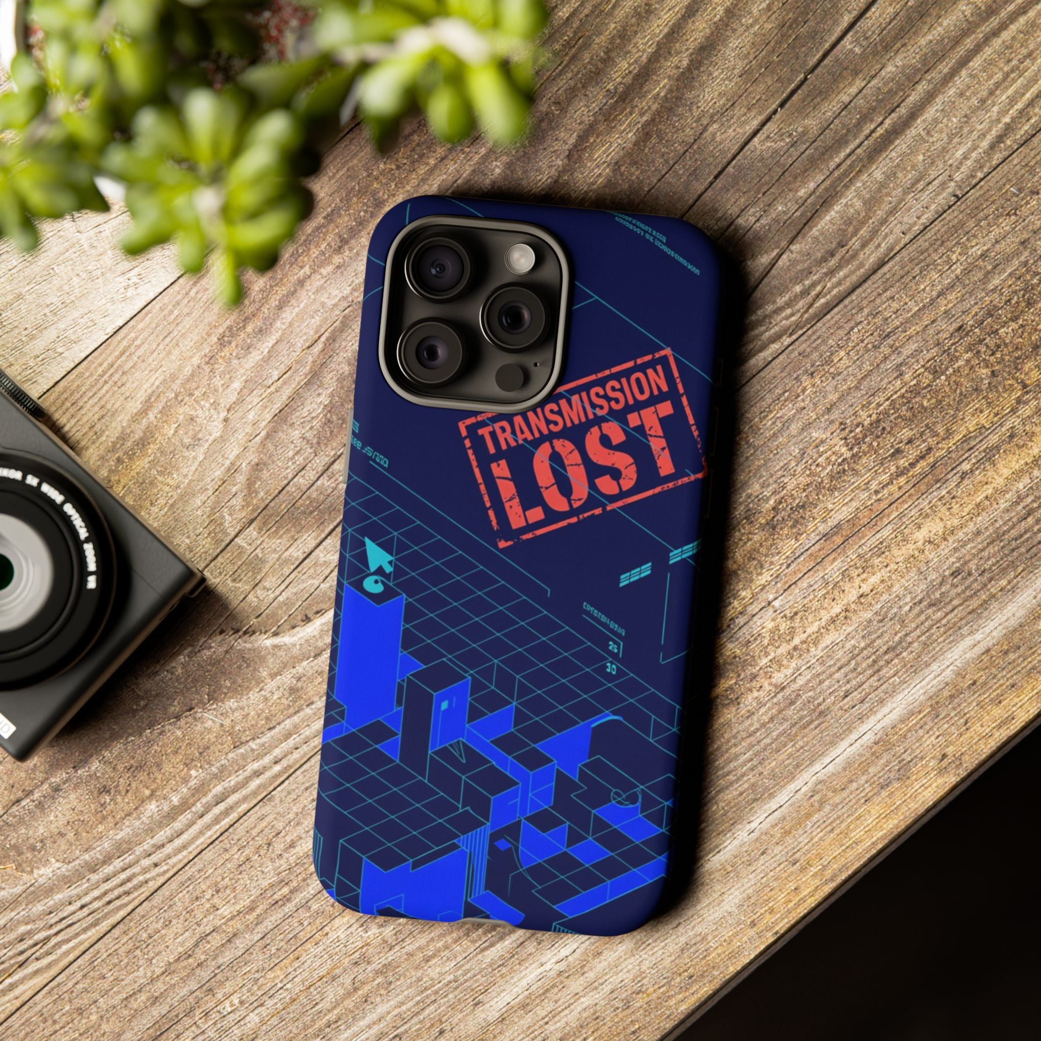 CipherCore Signal Void Flexi Phone Case | Digital-Era Identity Accessory