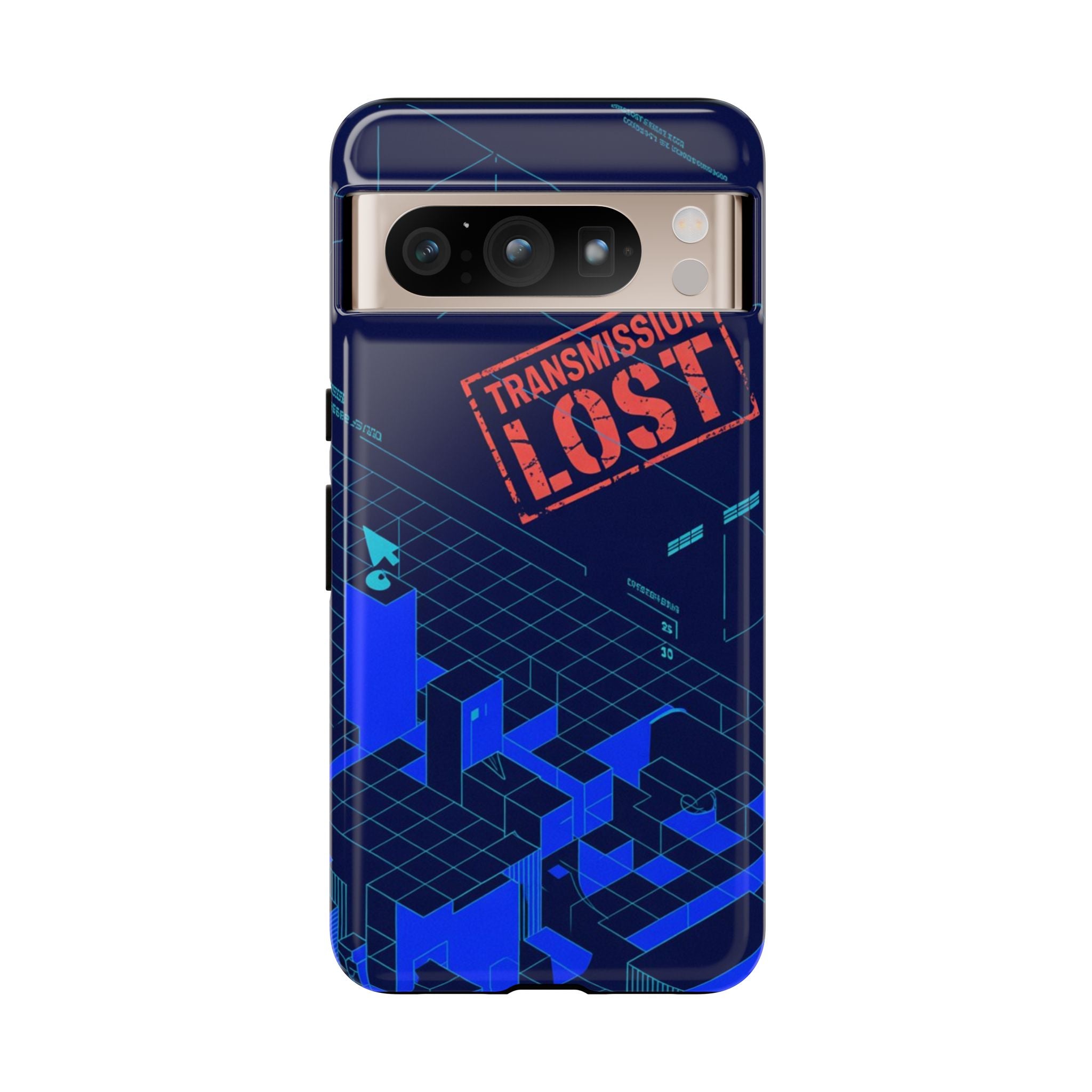 CipherCore Signal Void Flexi Phone Case | Digital-Era Identity Accessory