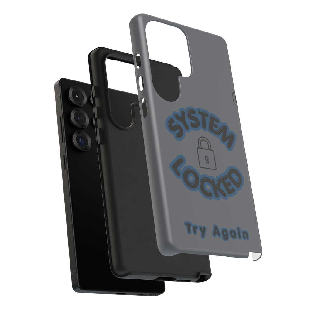 CipherCore System Locked Dual-Layer Phone Case | Digital-Era Identity Accessory