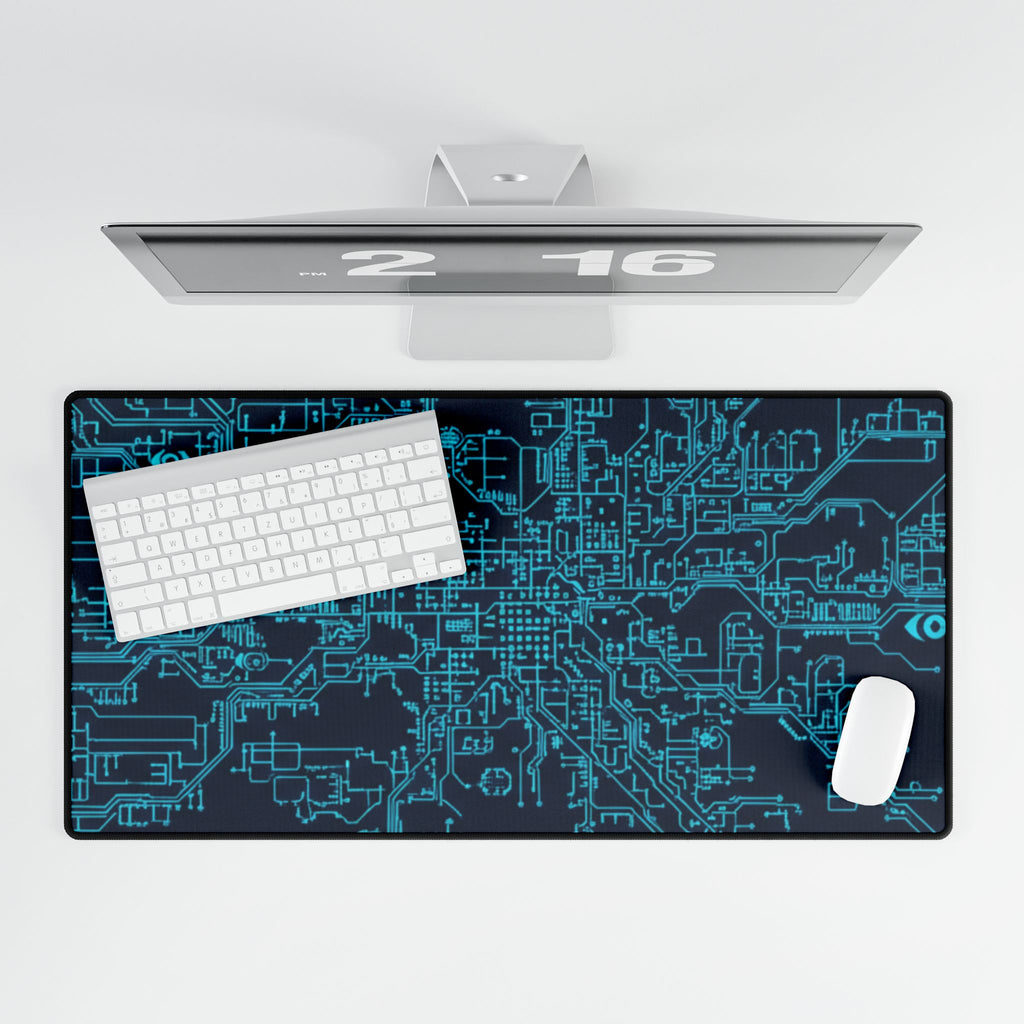 CipherCore Blueprint Desk Mat — Schematic Surface for Builders in the Dark