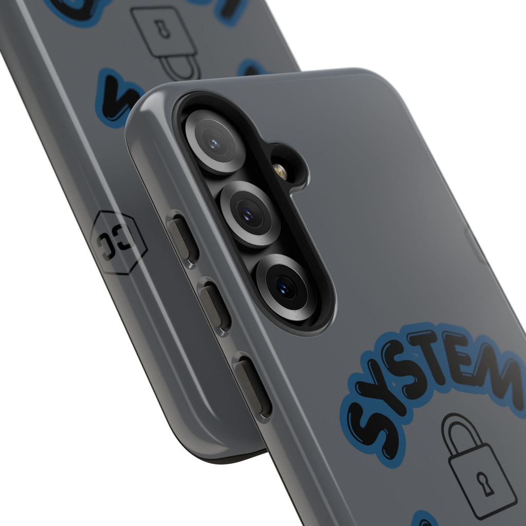 CipherCore System Locked Dual-Layer Phone Case | Digital-Era Identity Accessory