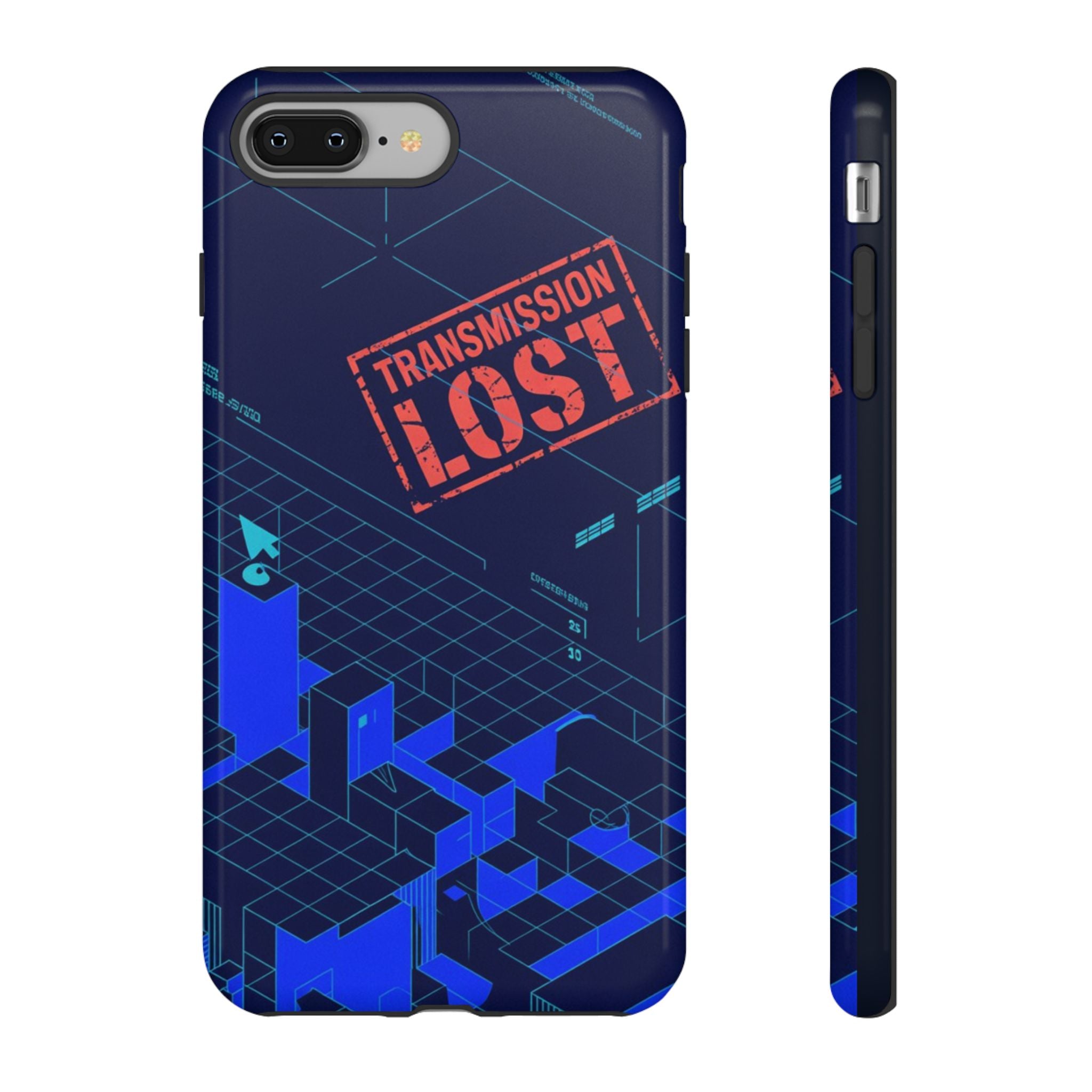 CipherCore Signal Void Flexi Phone Case | Digital-Era Identity Accessory