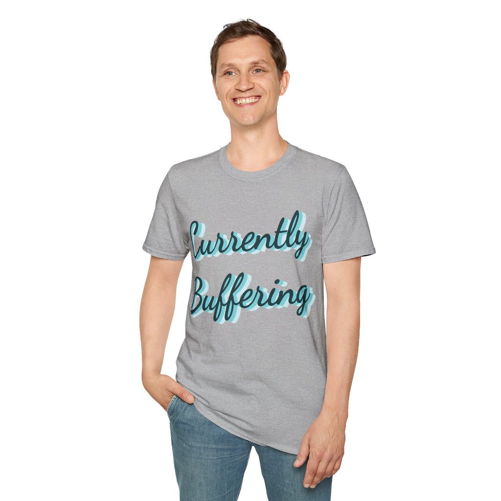 CipherCore Currently Buffering Graphic Tee | Digital-Era Identity Wear