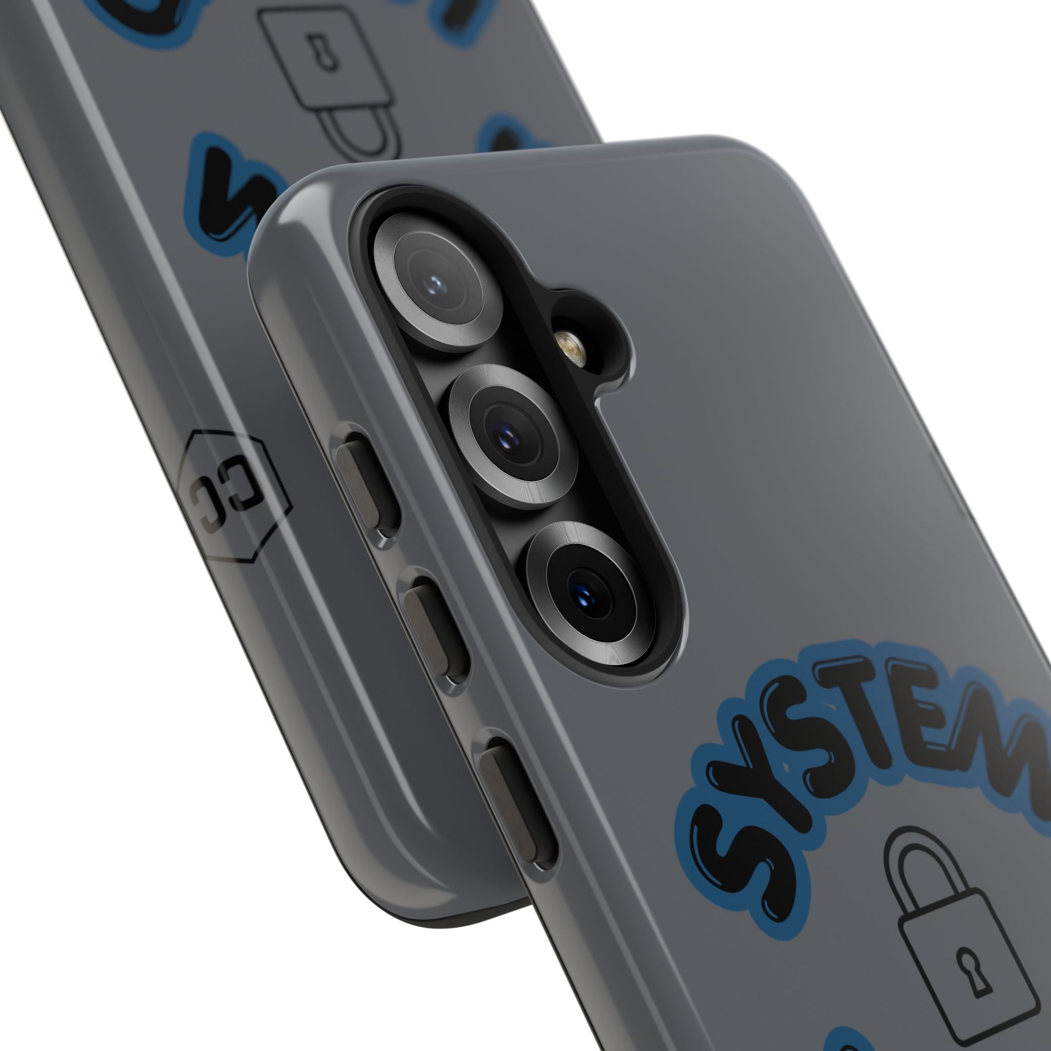 CipherCore System Locked Dual-Layer Phone Case | Digital-Era Identity Accessory