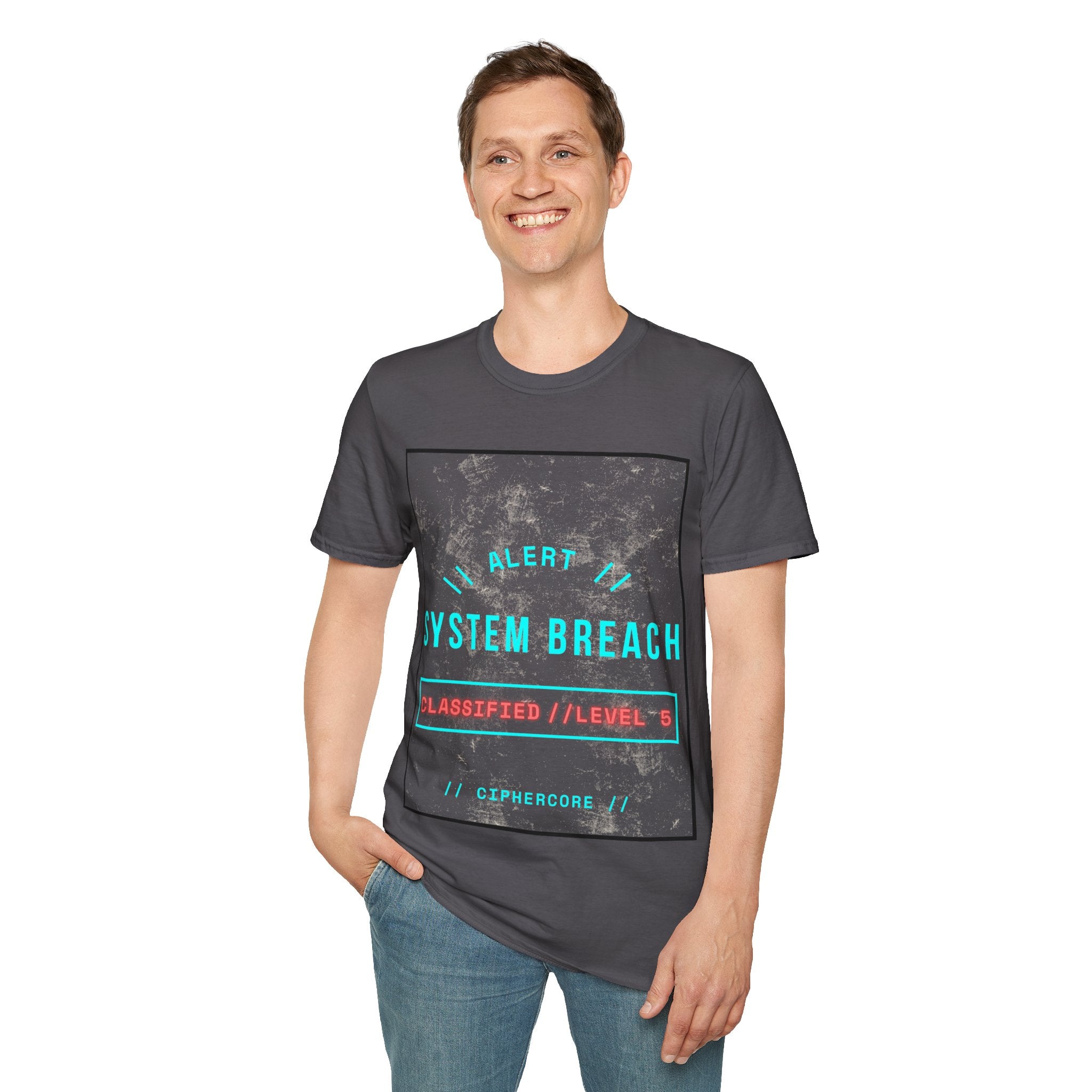 CipherCore System Breach Graphic Tee | Digital-Era Identity Wear