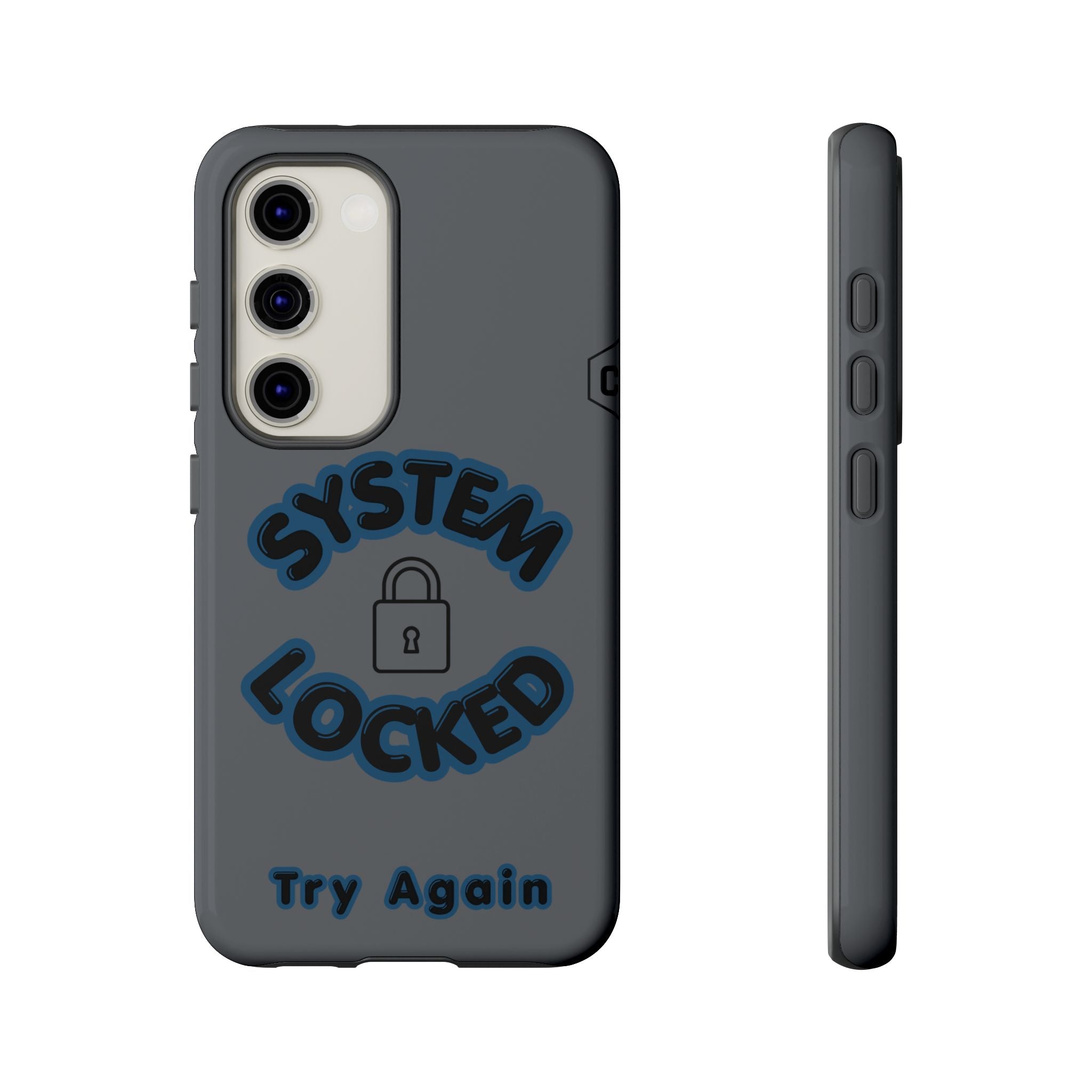 CipherCore System Locked Dual-Layer Phone Case | Digital-Era Identity Accessory