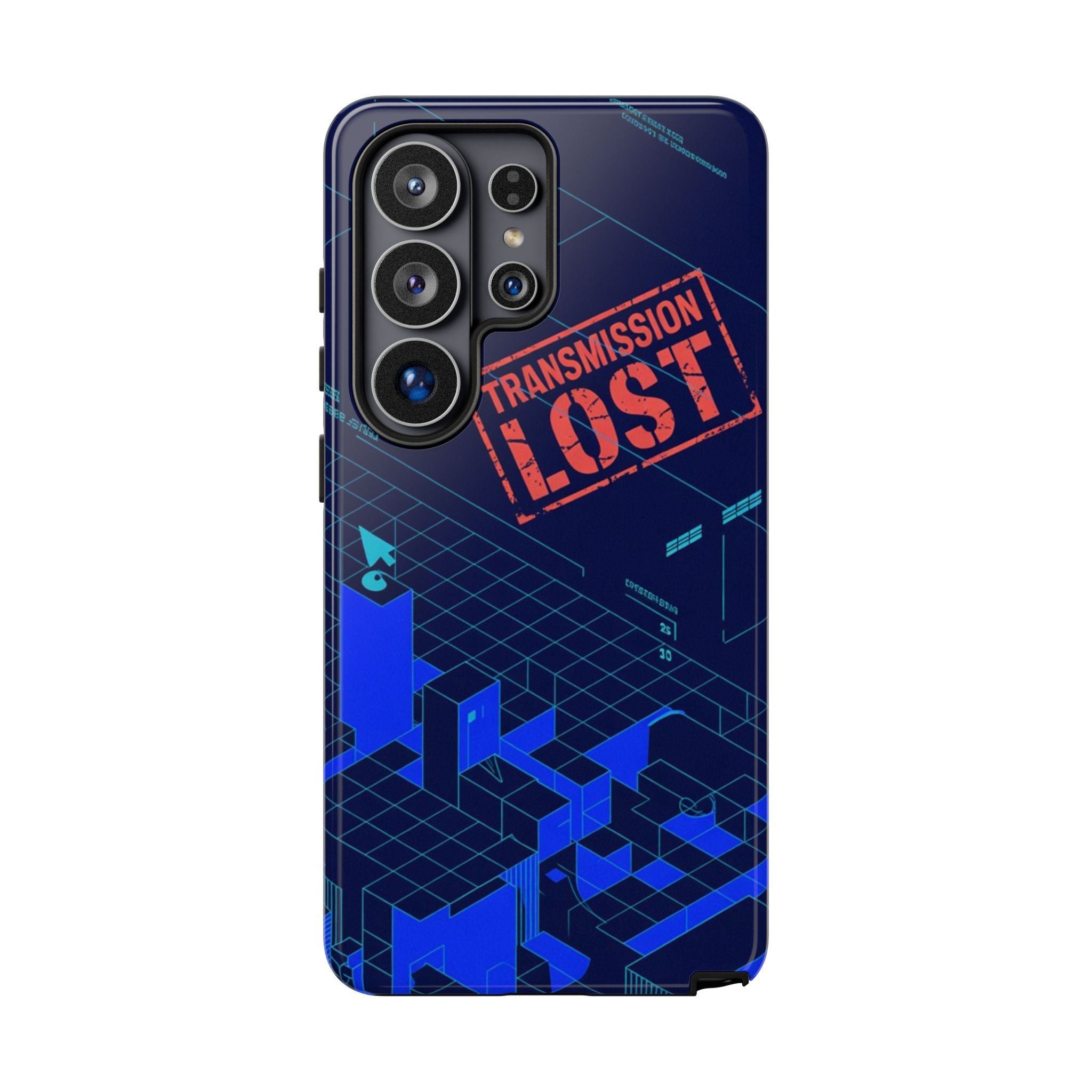 CipherCore Signal Void Flexi Phone Case | Digital-Era Identity Accessory