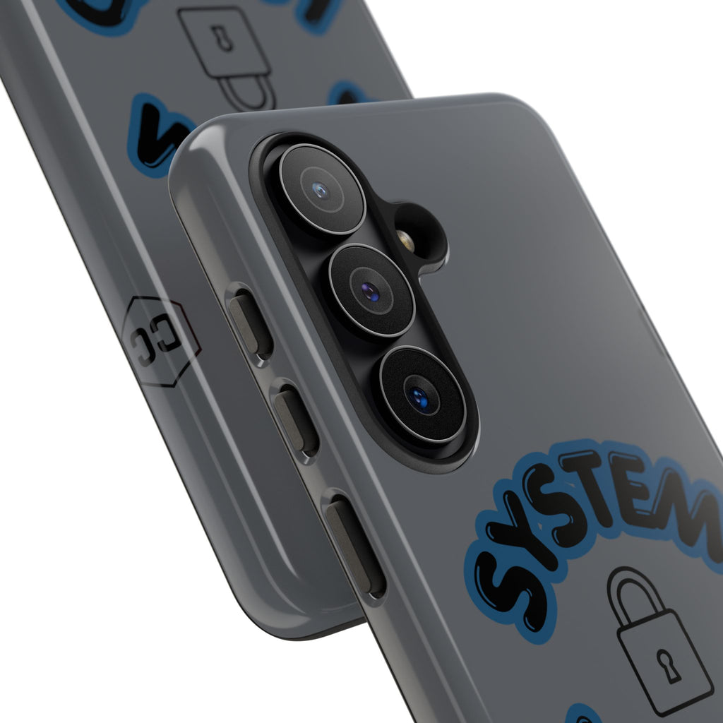 CipherCore System Locked Dual-Layer Phone Case | Digital-Era Identity Accessory