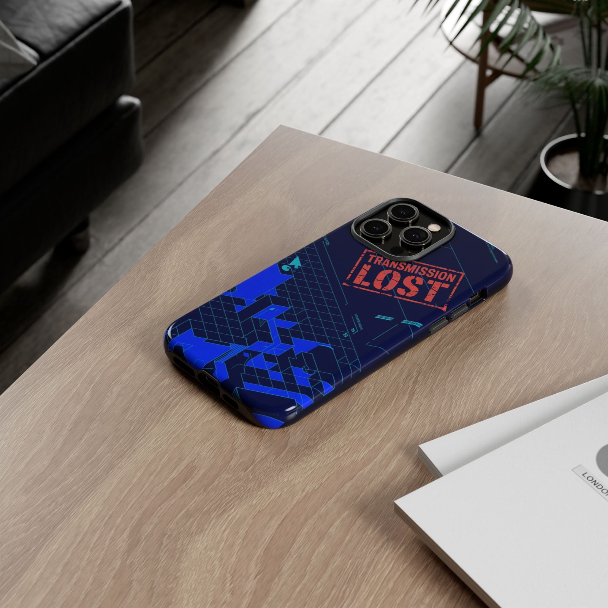 CipherCore Signal Void Flexi Phone Case | Digital-Era Identity Accessory