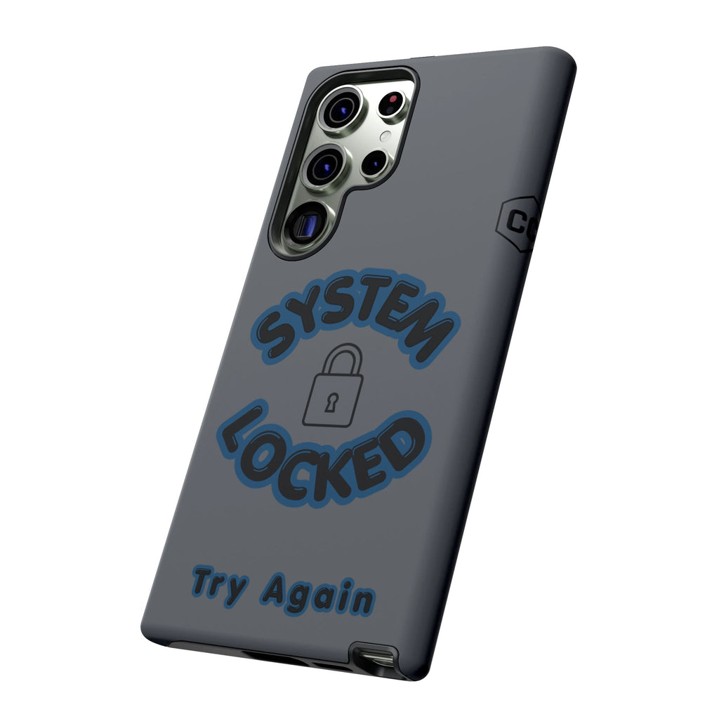 CipherCore System Locked Dual-Layer Phone Case | Digital-Era Identity Accessory