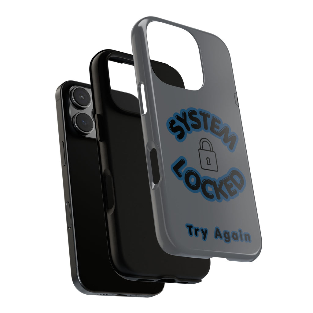 CipherCore System Locked Dual-Layer Phone Case | Digital-Era Identity Accessory
