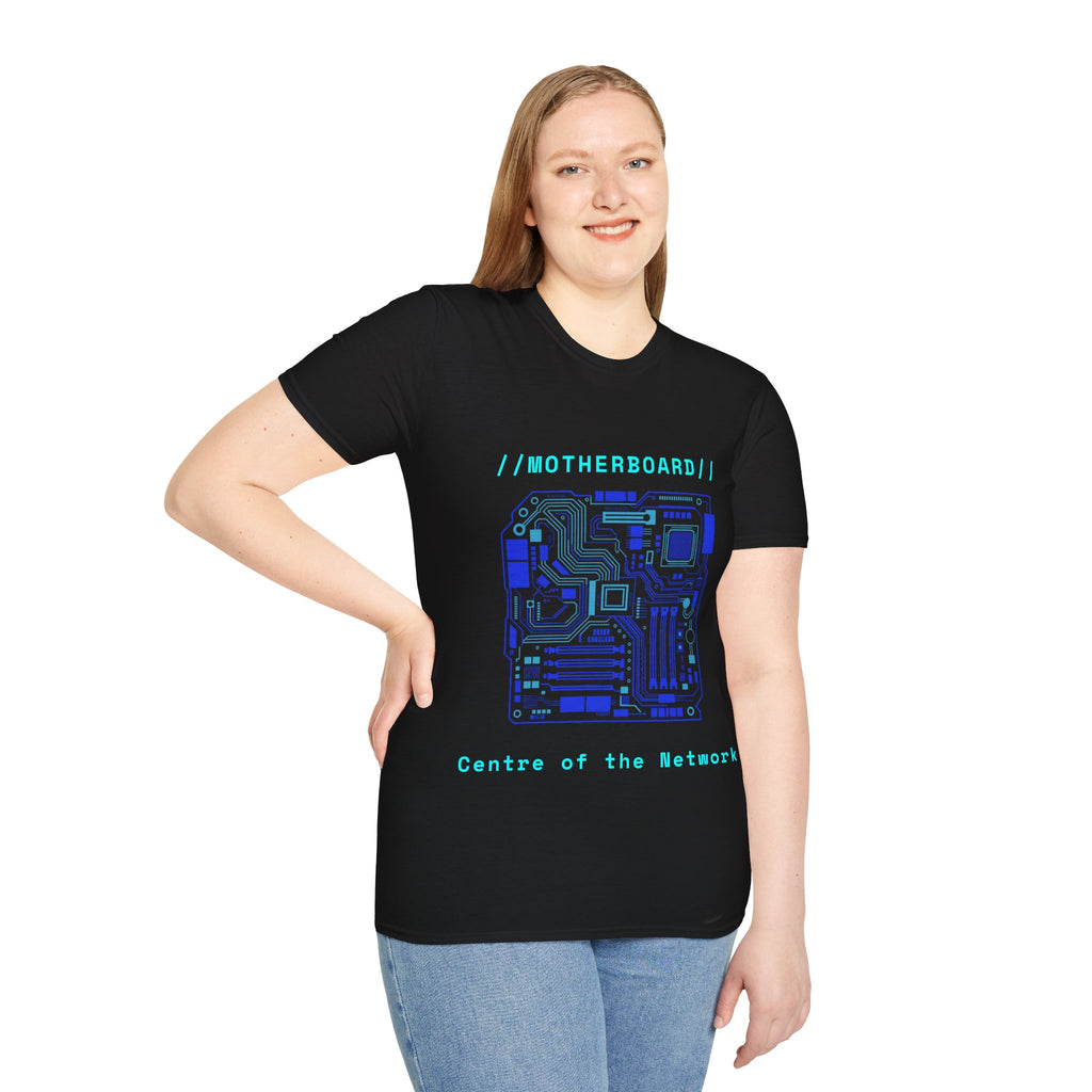 CipherCore Motherboard Graphic Tee | Digital-Era Identity Wear