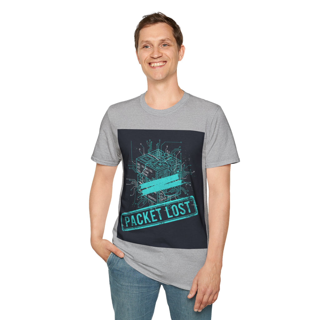 CipherCore Packet Lost Graphic Tee | Digital-Era Identity Wear