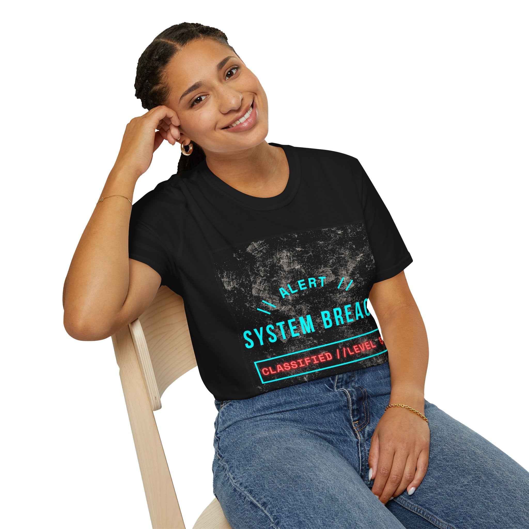 CipherCore System Breach Graphic Tee | Digital-Era Identity Wear