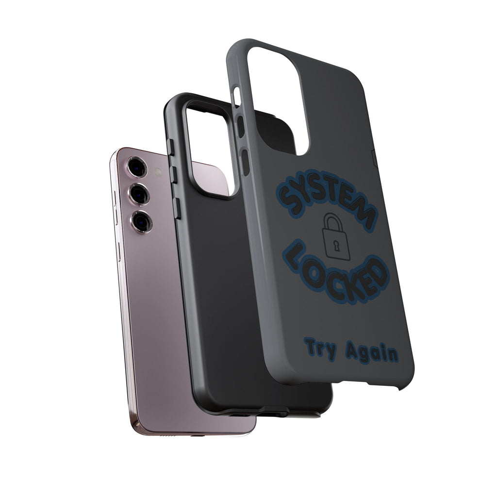 CipherCore System Locked Dual-Layer Phone Case | Digital-Era Identity Accessory