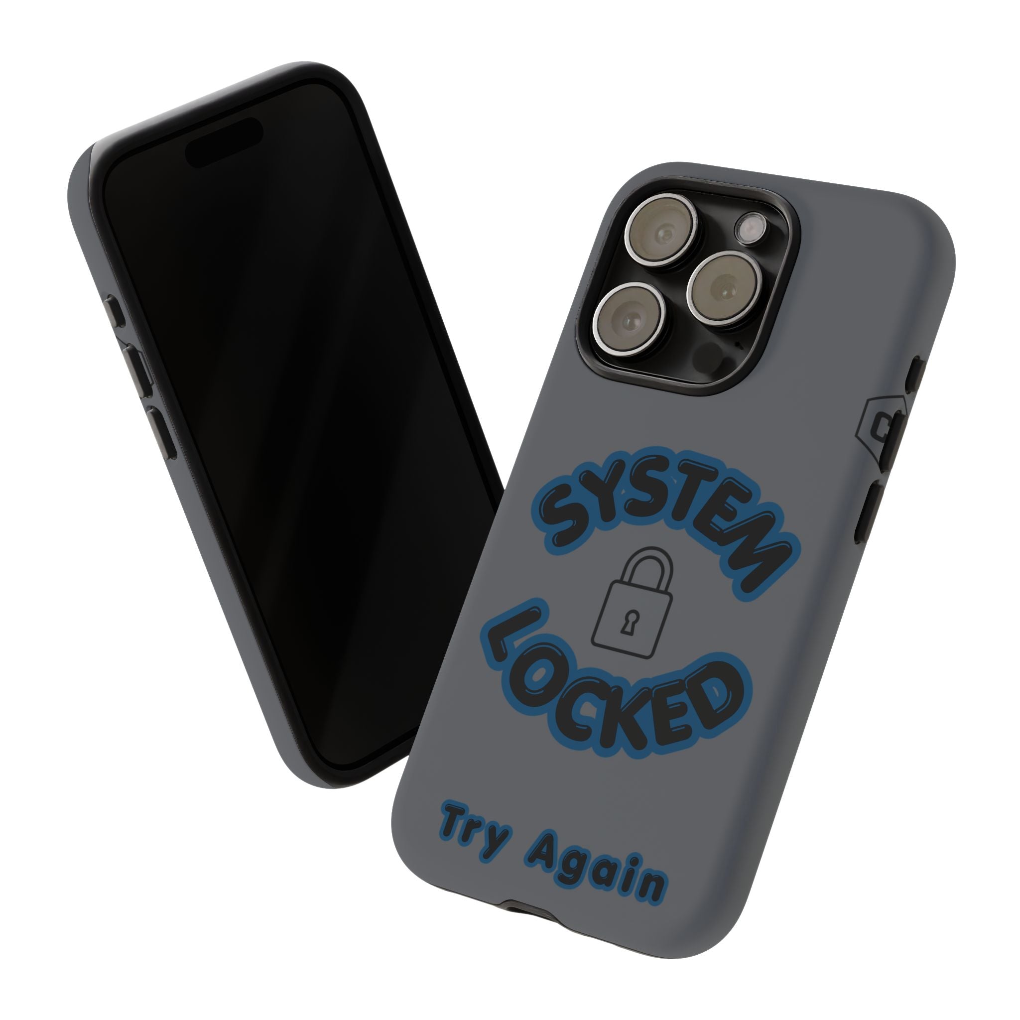 CipherCore System Locked Dual-Layer Phone Case | Digital-Era Identity Accessory