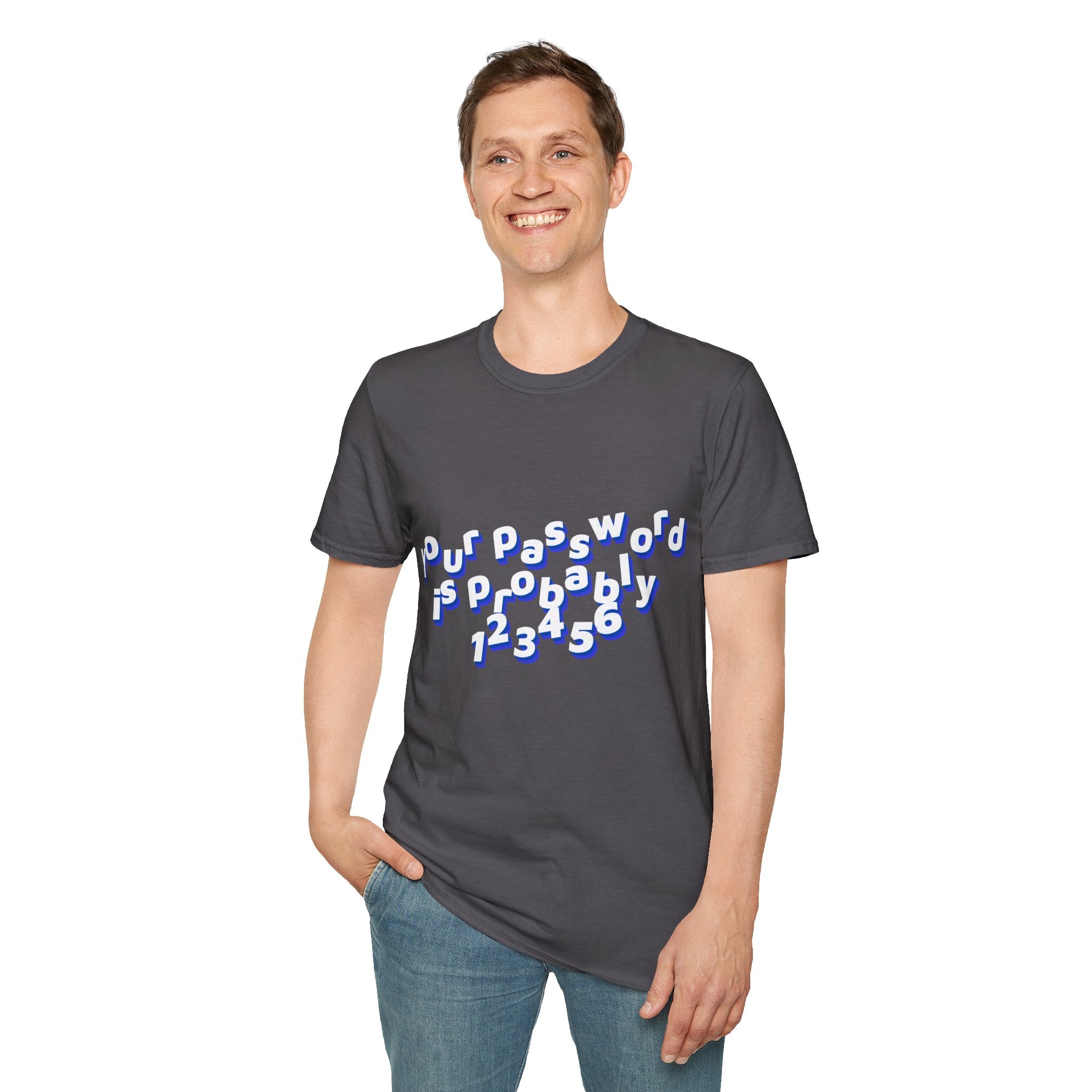 CipherCore Your Password Graphic Tee | Digital-Era Identity Wear