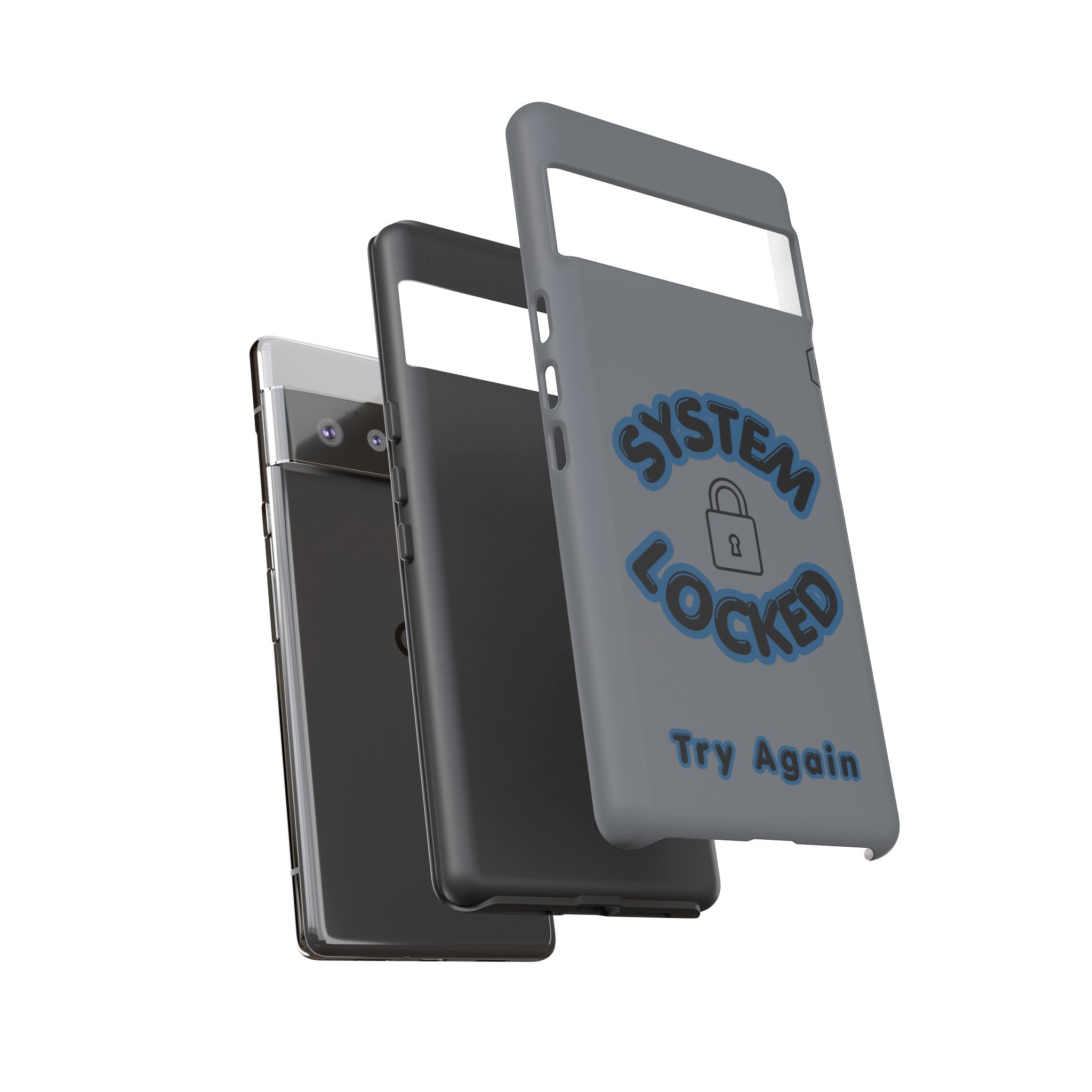 CipherCore System Locked Dual-Layer Phone Case | Digital-Era Identity Accessory