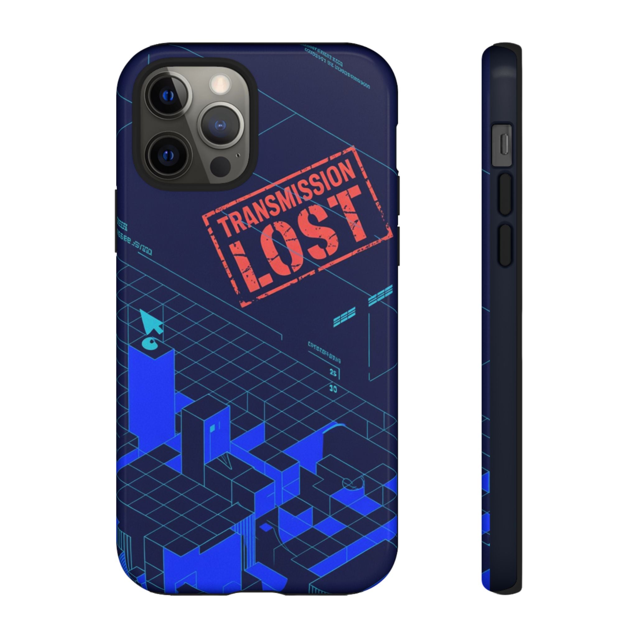 CipherCore Signal Void Flexi Phone Case | Digital-Era Identity Accessory