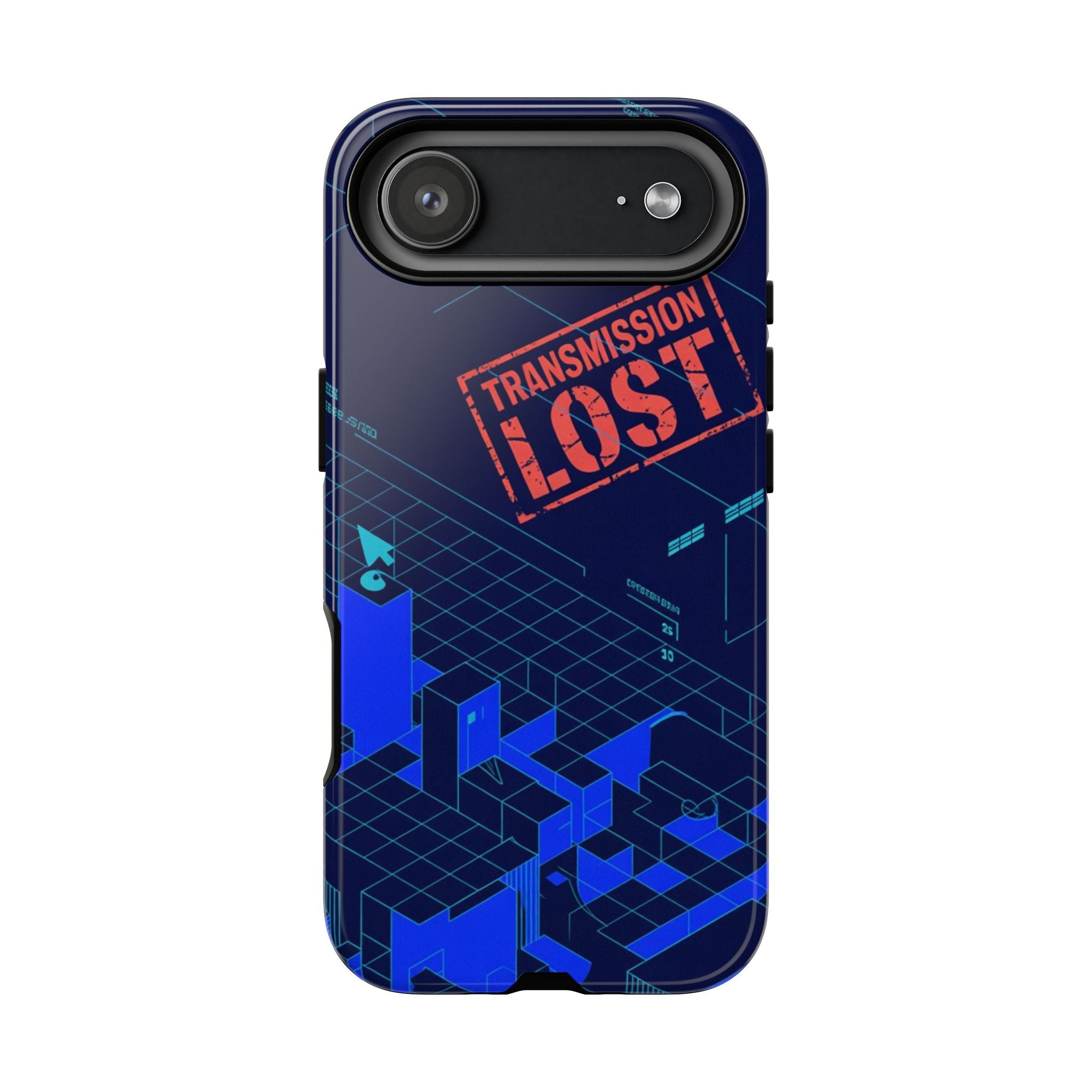 CipherCore Signal Void Flexi Phone Case | Digital-Era Identity Accessory
