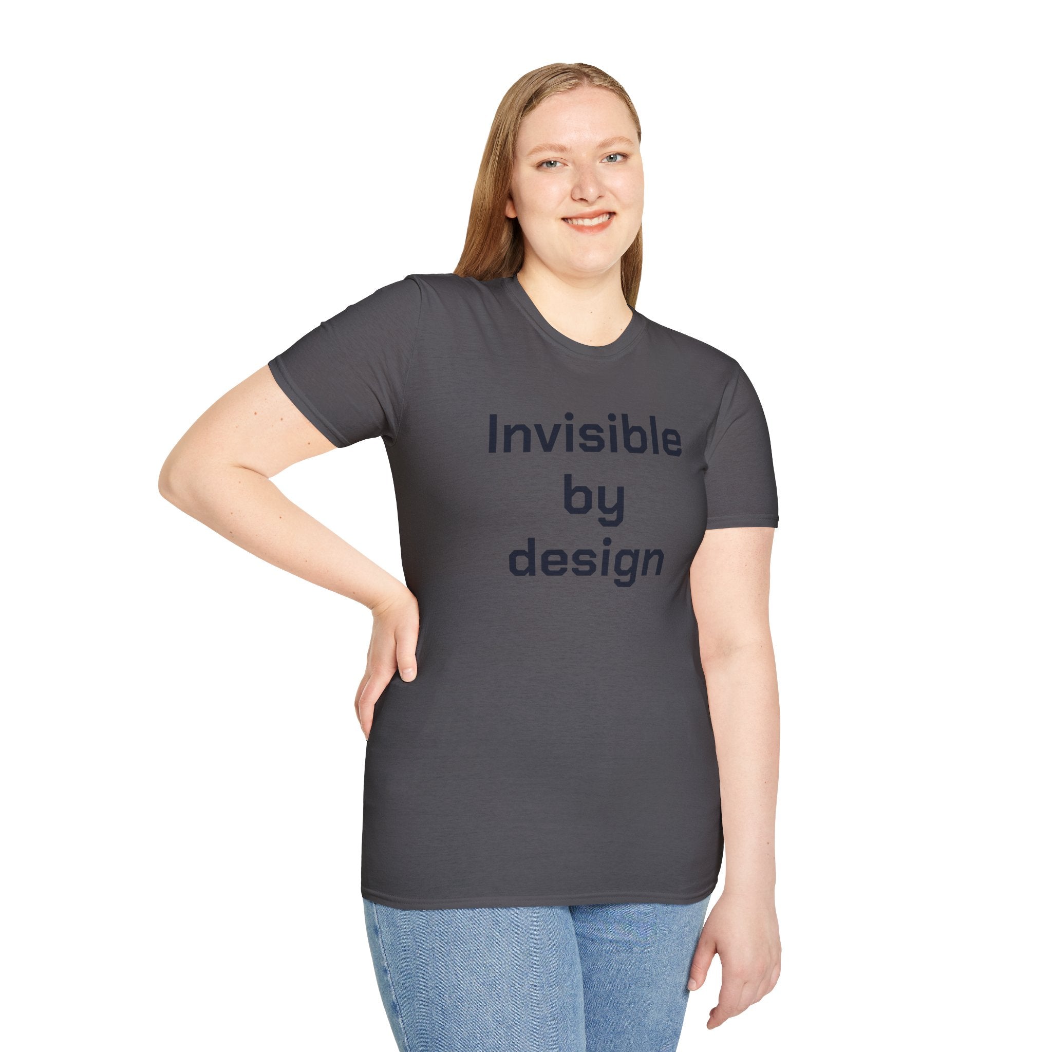 CipherCore Invisible by Design Manifesto Tee | Digital-Era Identity Wear