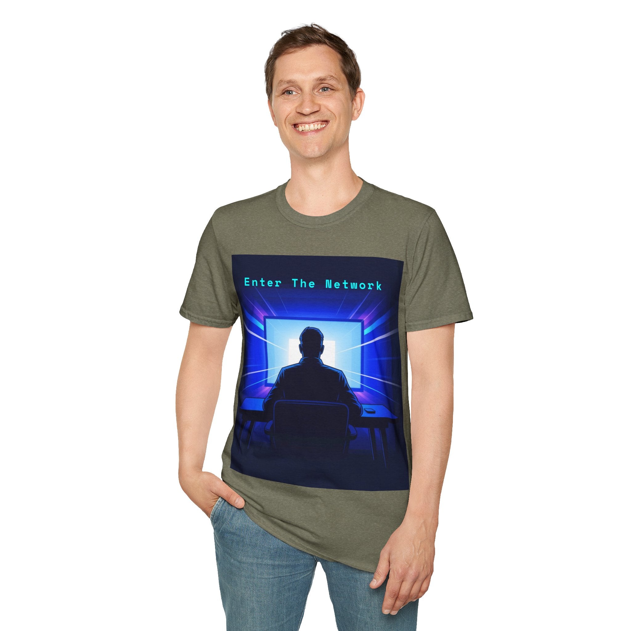 CipherCore Enter The Network Graphic Tee | Digital-Era Identity Wear