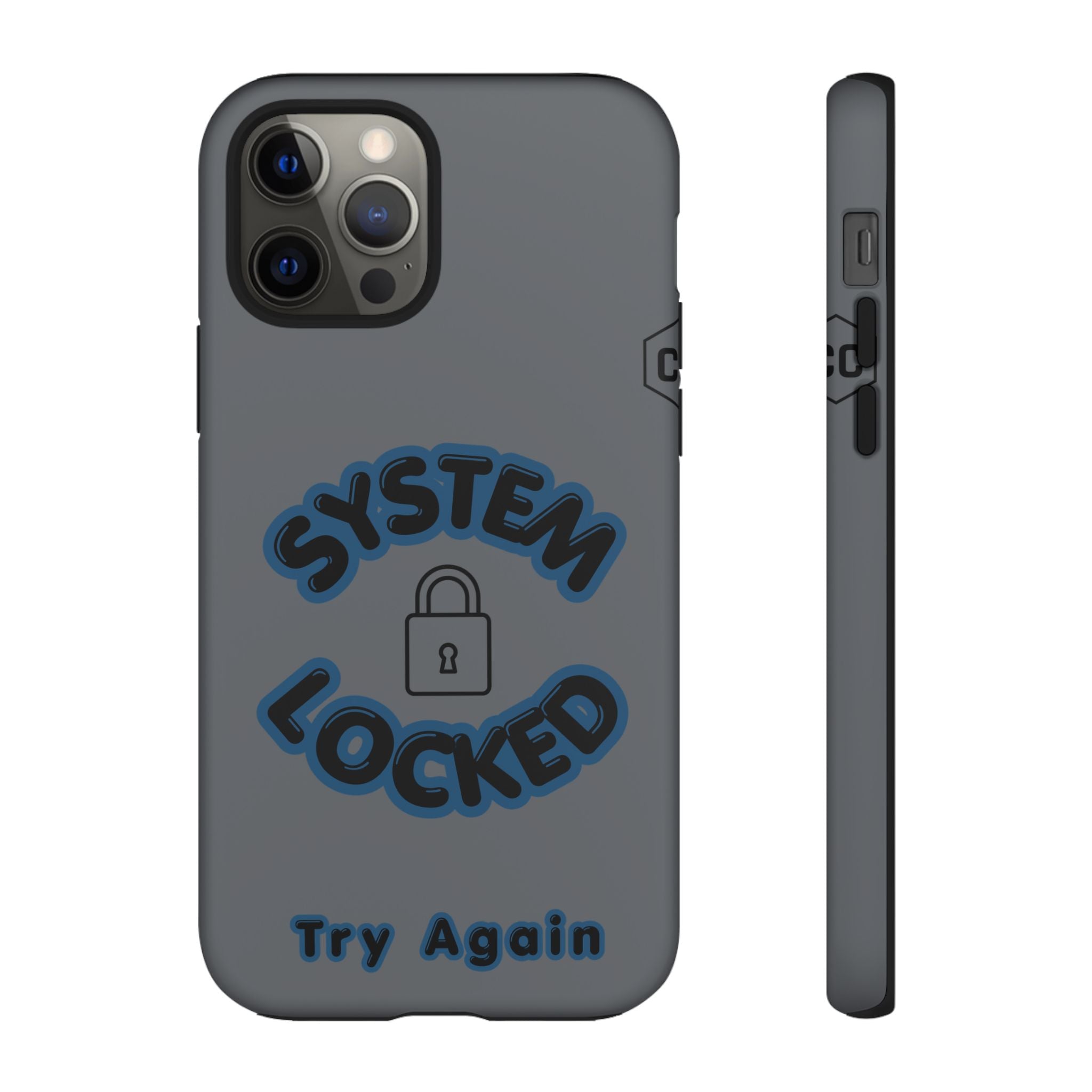 CipherCore System Locked Dual-Layer Phone Case | Digital-Era Identity Accessory