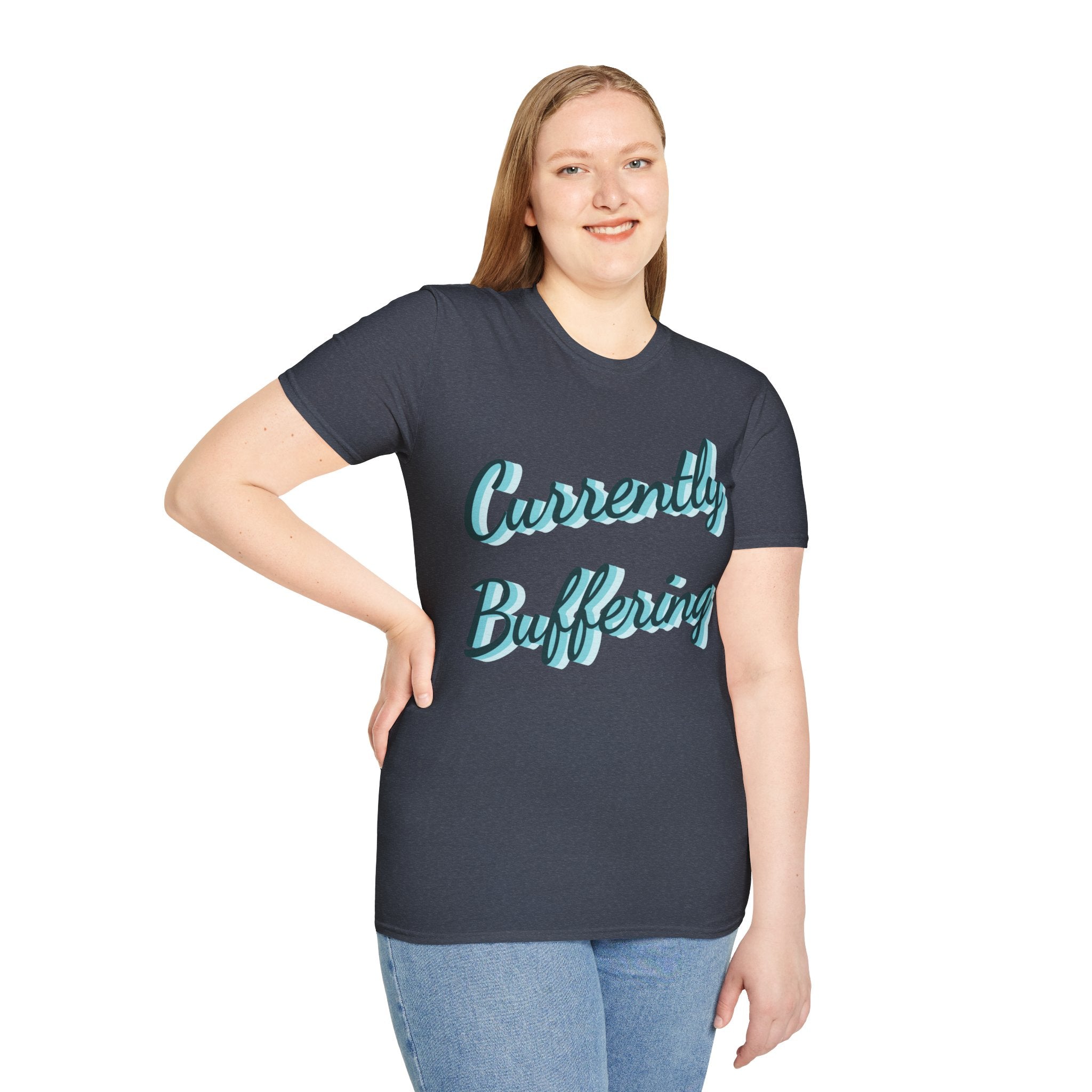 CipherCore Currently Buffering Graphic Tee | Digital-Era Identity Wear