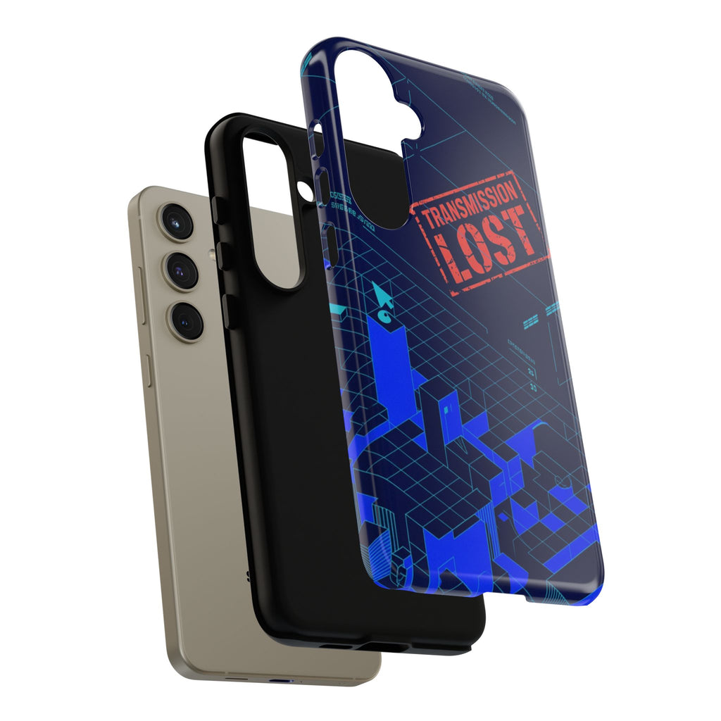 CipherCore Signal Void Flexi Phone Case | Digital-Era Identity Accessory