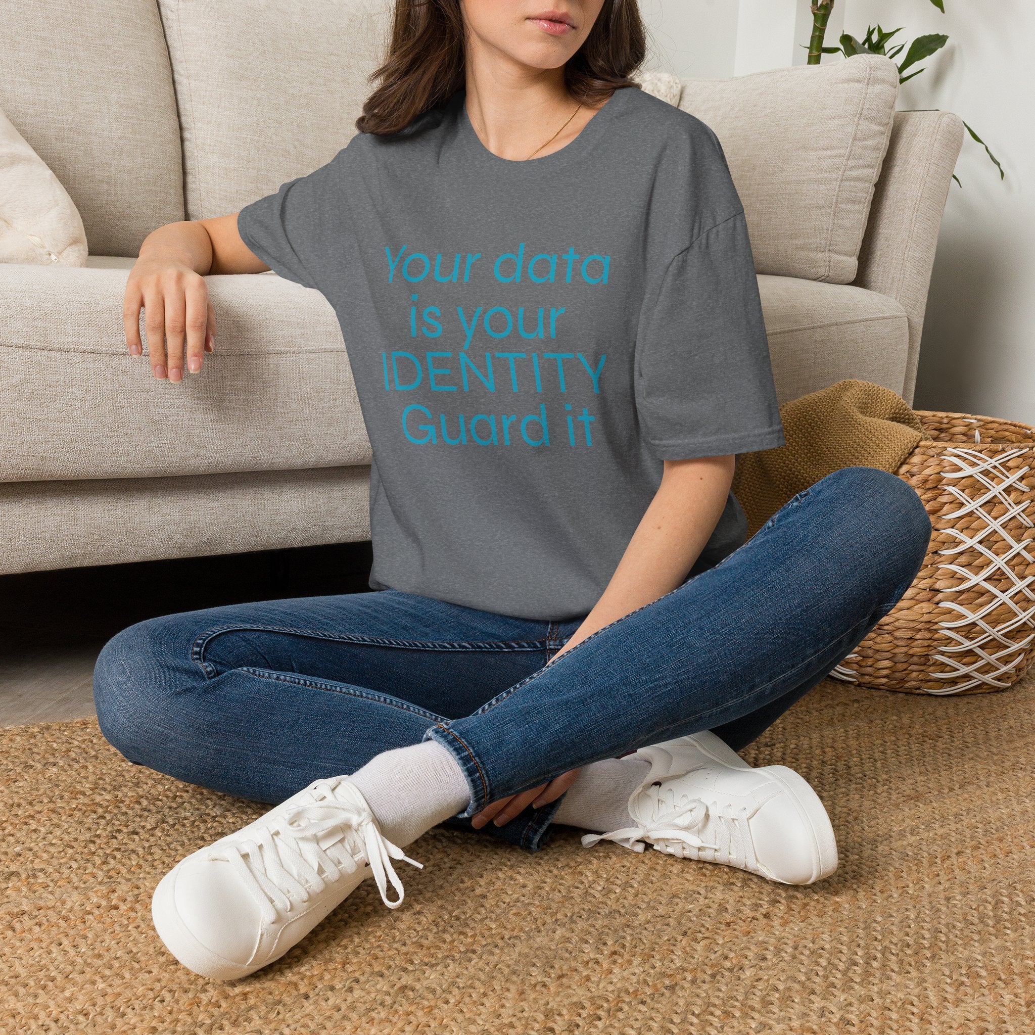 Your Data Is Your Identity T-Shirt — 'Guard It' Privacy Awareness Tee