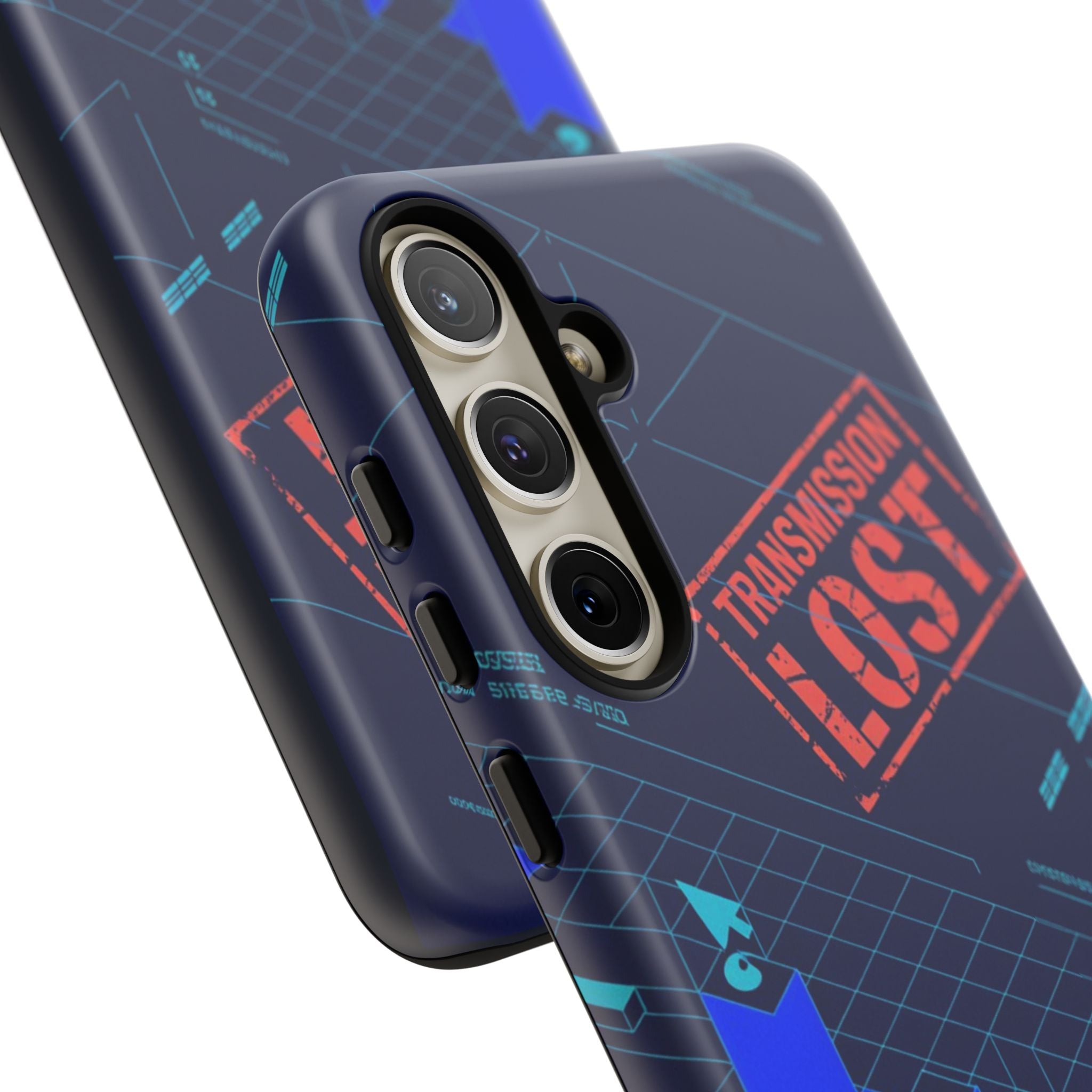 CipherCore Signal Void Flexi Phone Case | Digital-Era Identity Accessory