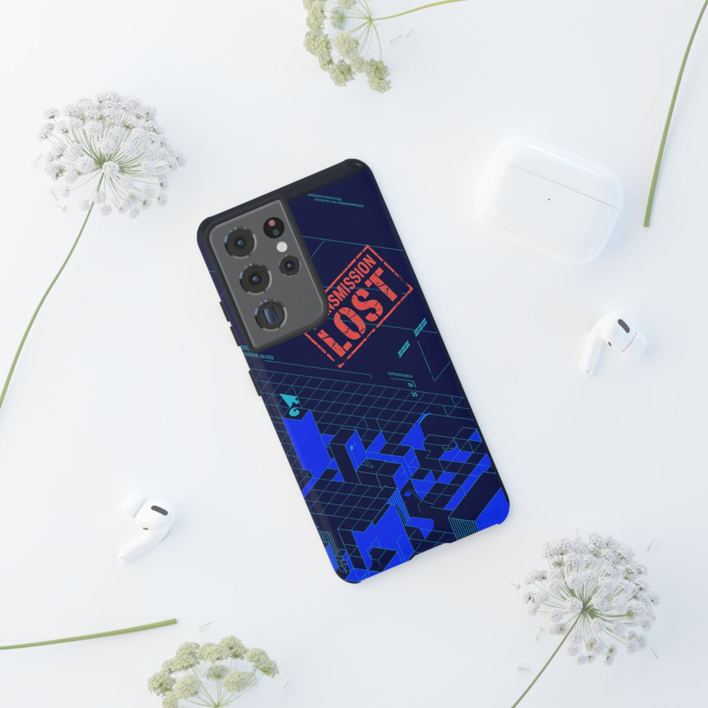 CipherCore Signal Void Flexi Phone Case | Digital-Era Identity Accessory