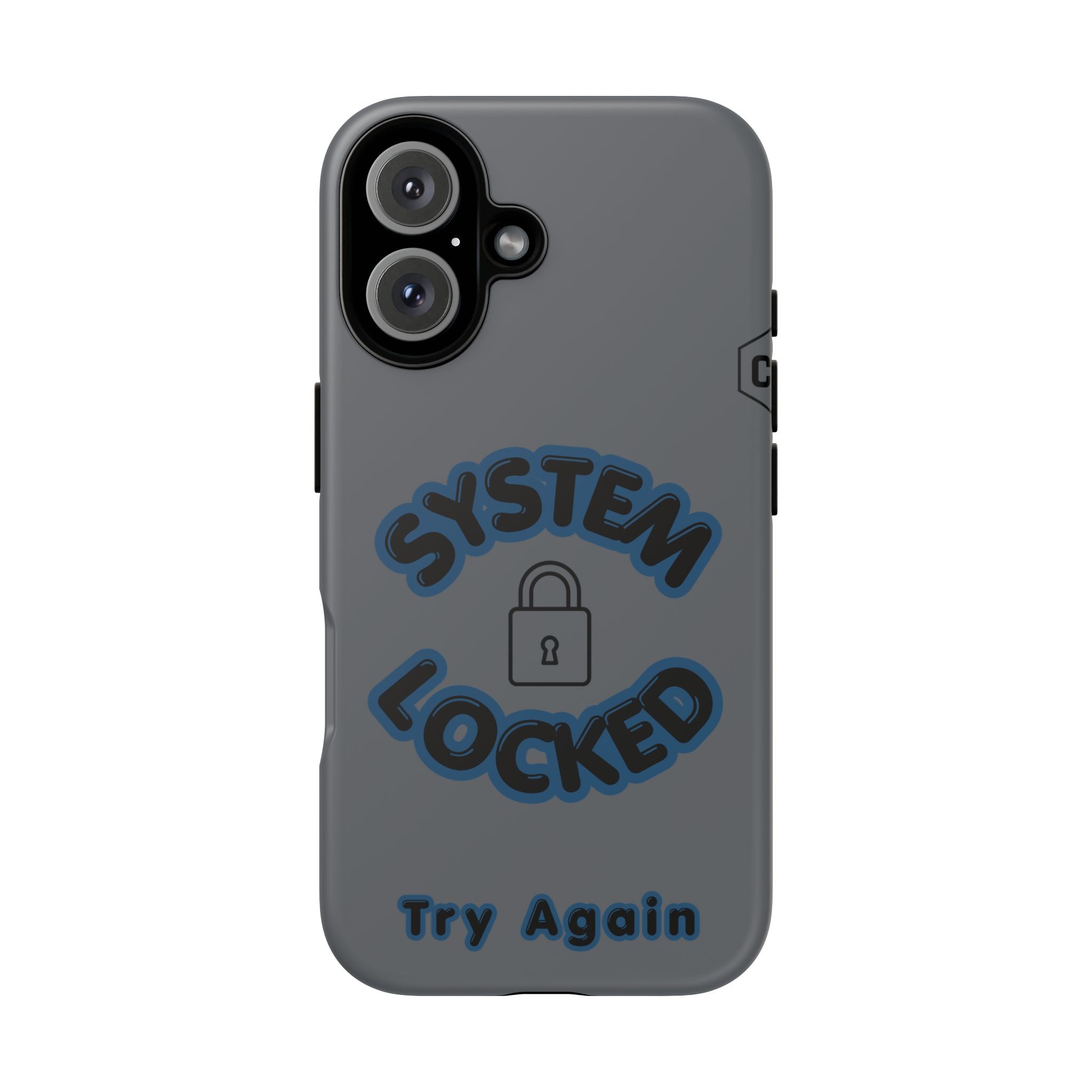 CipherCore System Locked Dual-Layer Phone Case | Digital-Era Identity Accessory