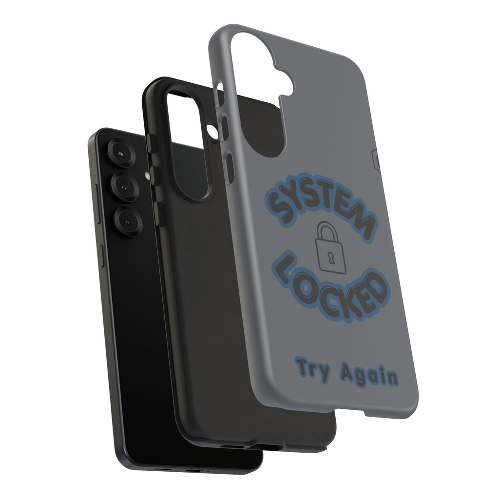 CipherCore System Locked Dual-Layer Phone Case | Digital-Era Identity Accessory