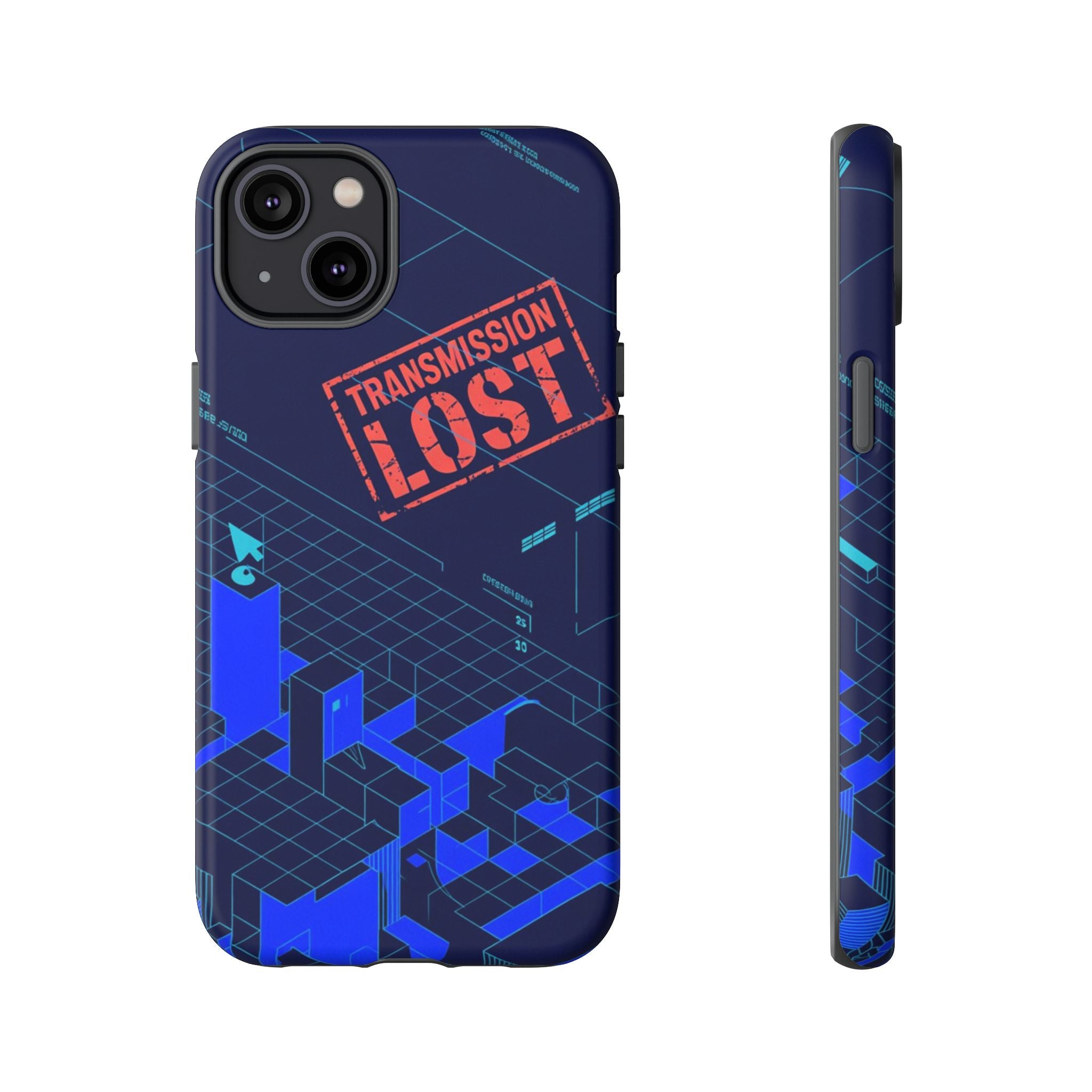 CipherCore Signal Void Flexi Phone Case | Digital-Era Identity Accessory