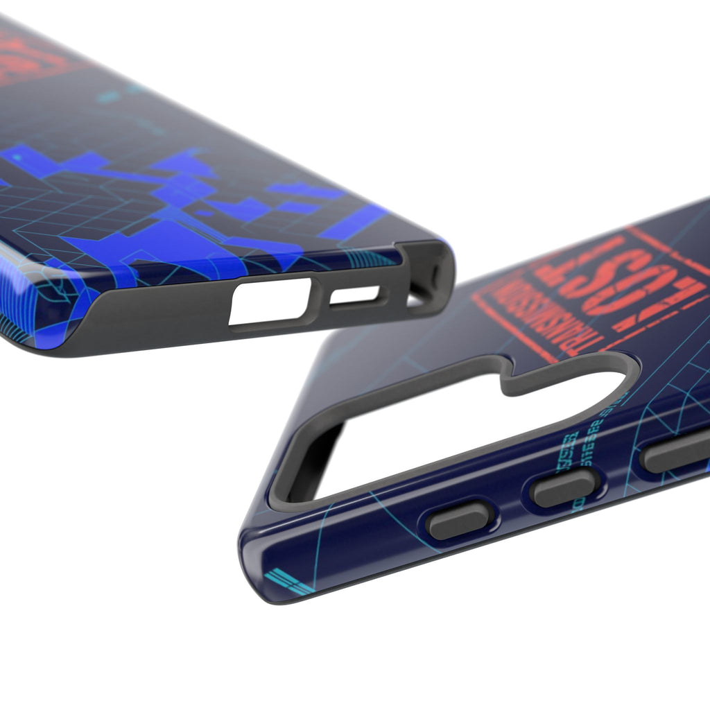 CipherCore Signal Void Flexi Phone Case | Digital-Era Identity Accessory