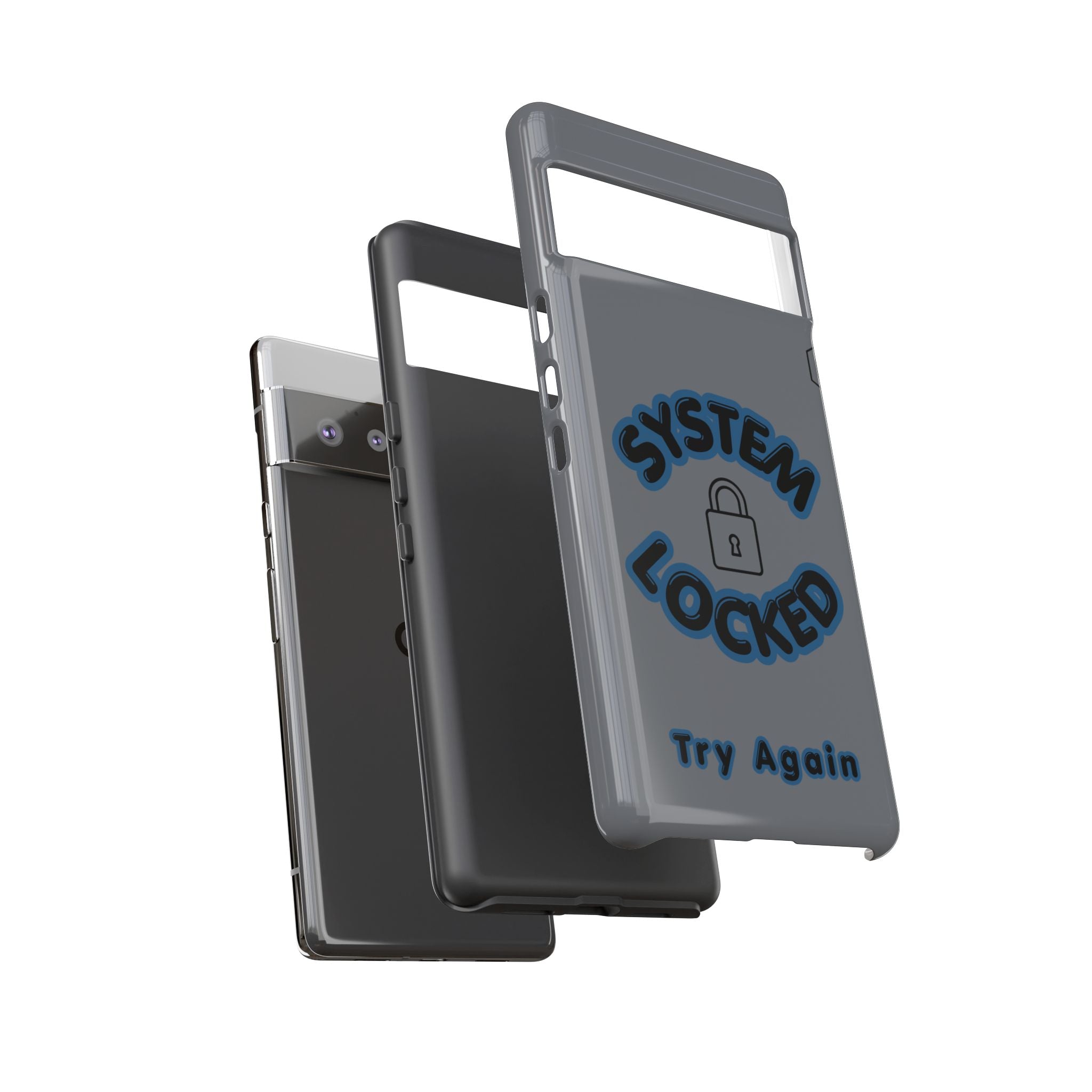 CipherCore System Locked Dual-Layer Phone Case | Digital-Era Identity Accessory