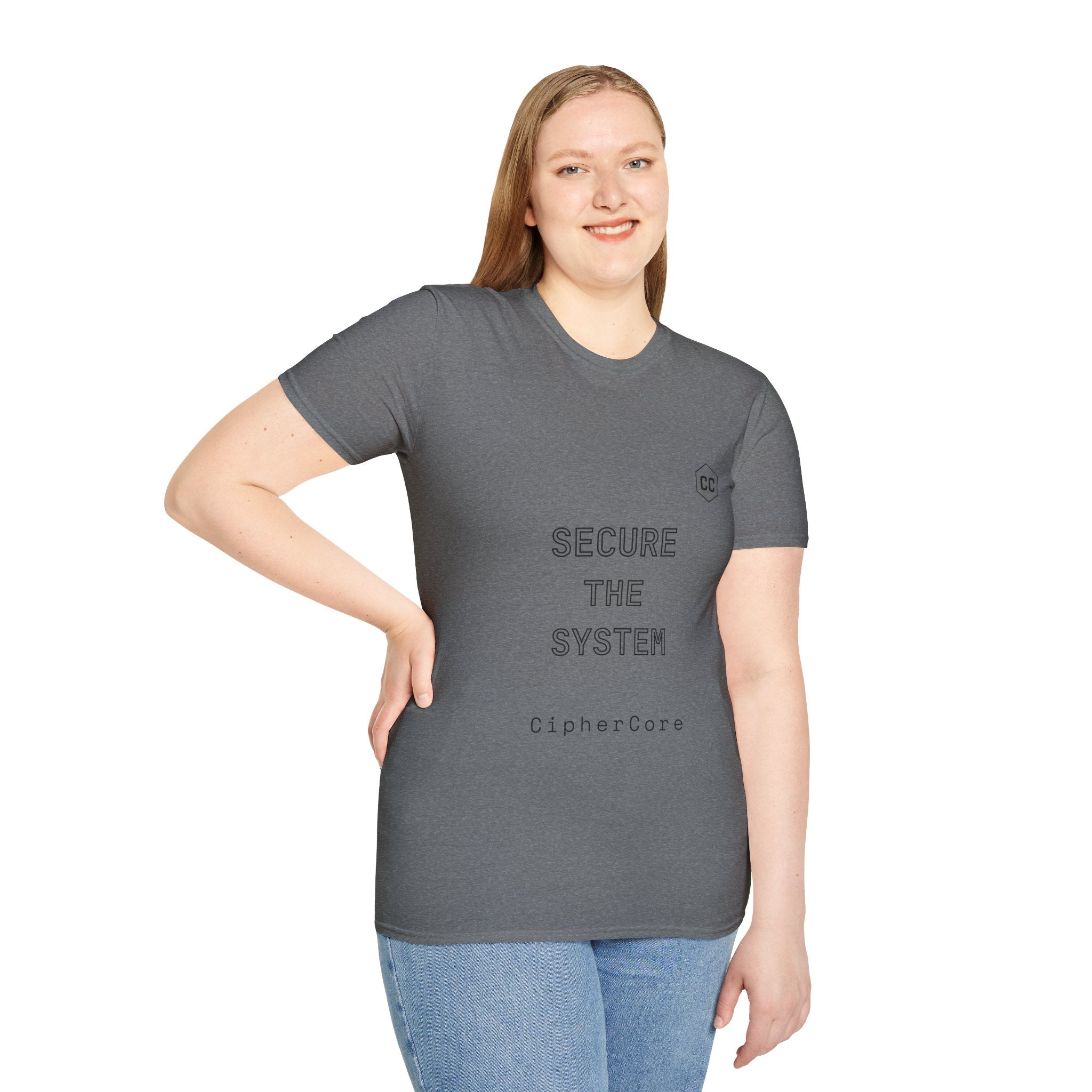 CipherCore Secure the System Graphic Tee | Digital-Era Identity Wear