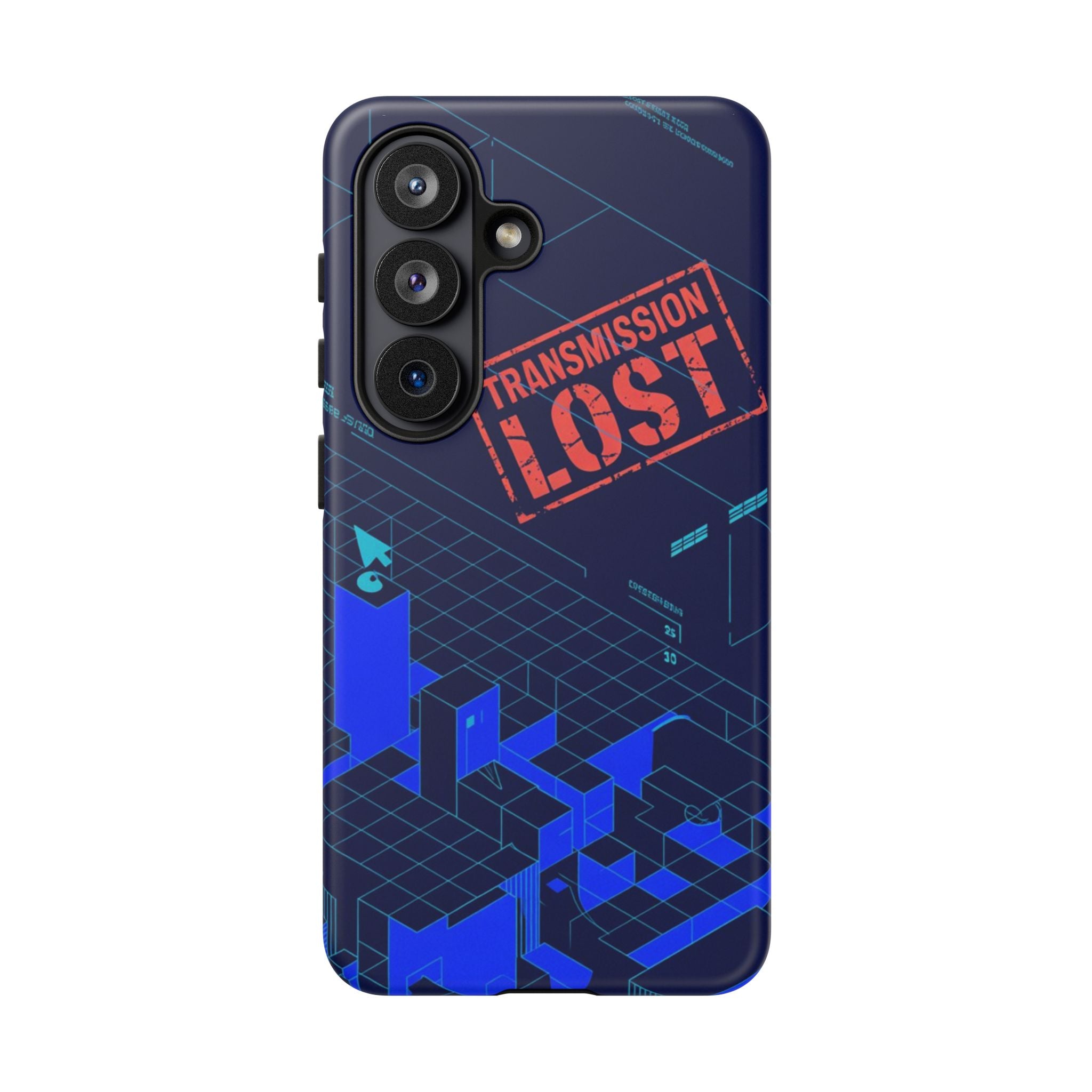 CipherCore Signal Void Flexi Phone Case | Digital-Era Identity Accessory
