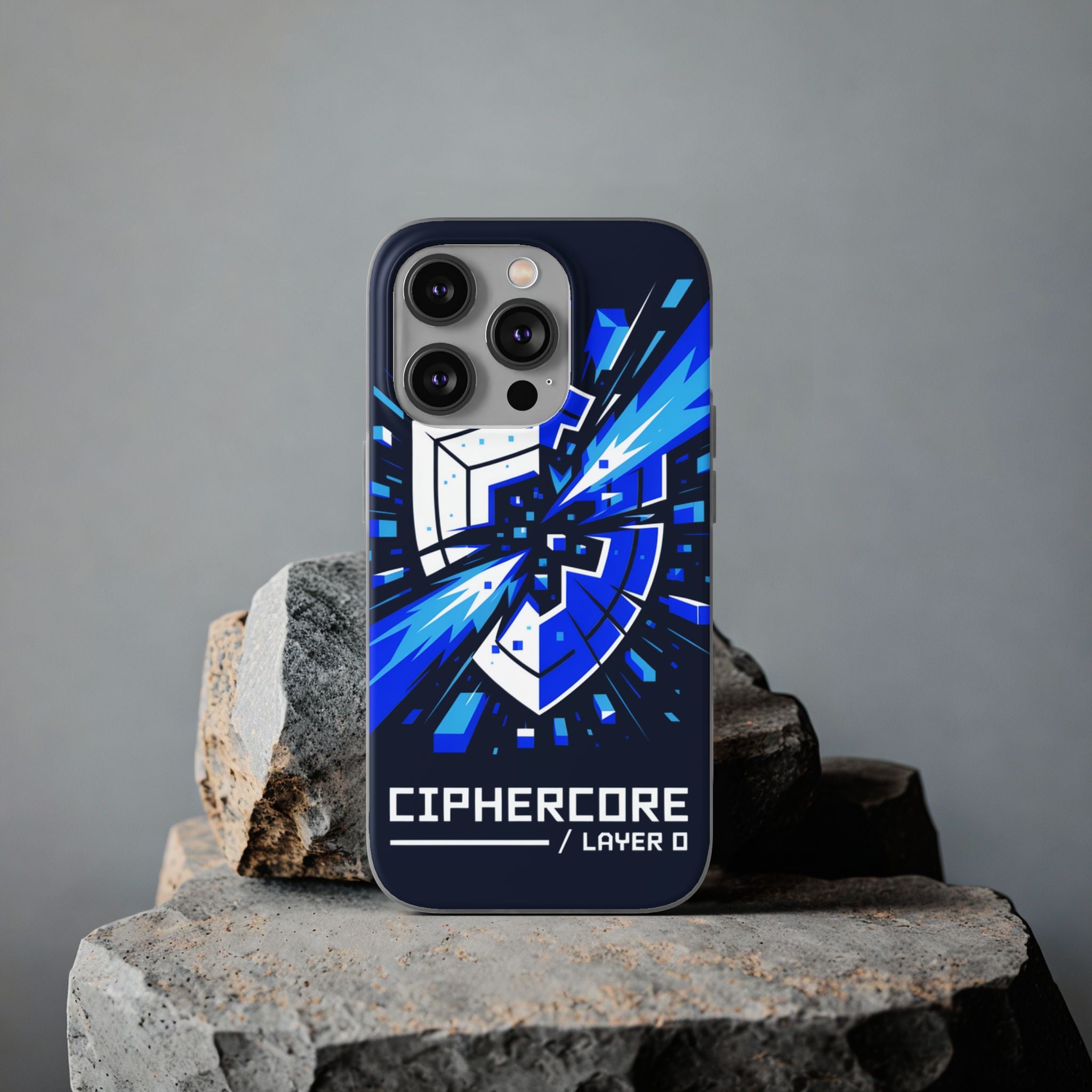 CipherCore Signal Intercept Flexi Case | Surveillance Aesthetic  Accessory