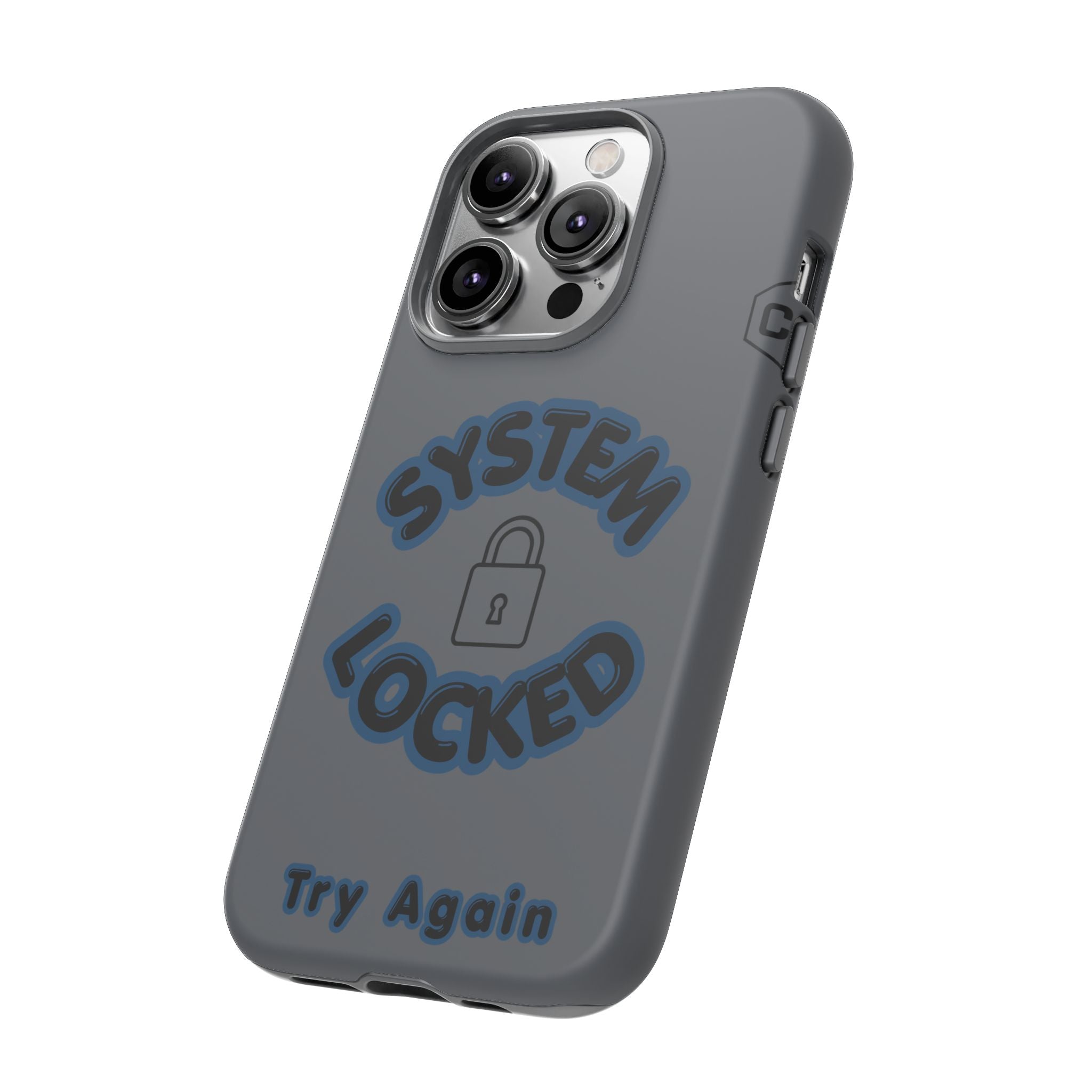 CipherCore System Locked Dual-Layer Phone Case | Digital-Era Identity Accessory