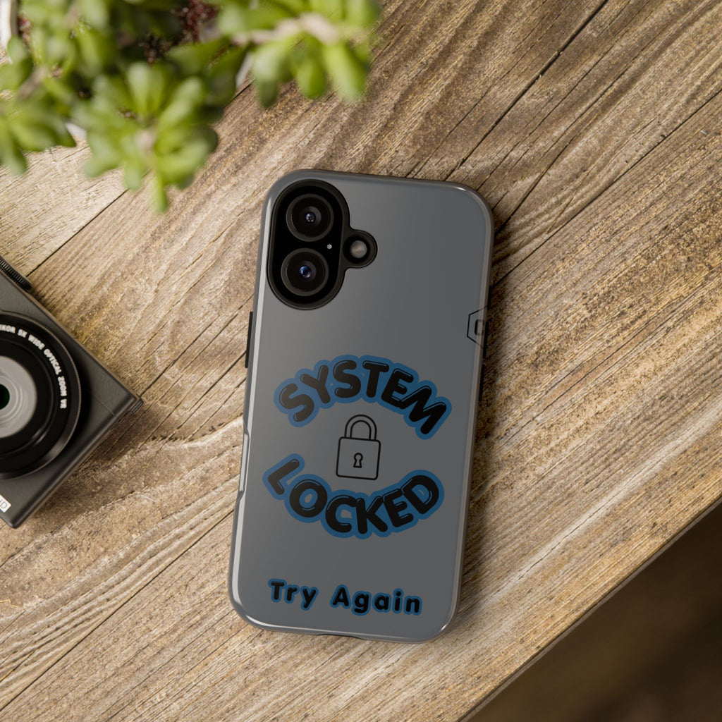 CipherCore System Locked Dual-Layer Phone Case | Digital-Era Identity Accessory
