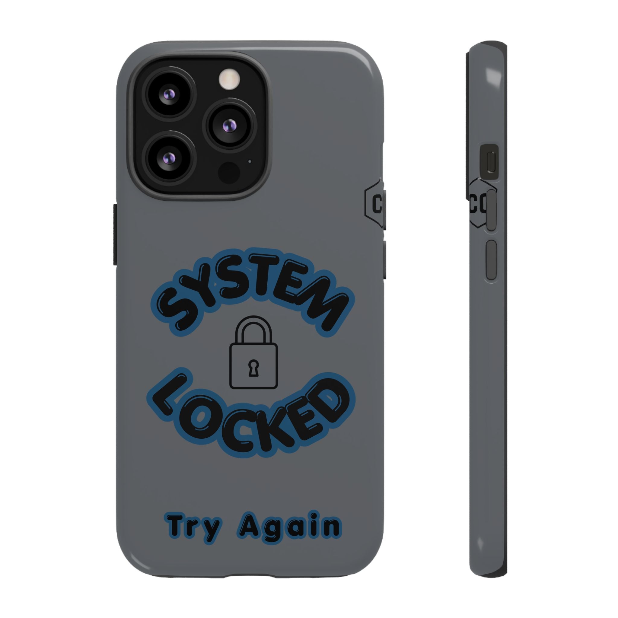 CipherCore System Locked Dual-Layer Phone Case | Digital-Era Identity Accessory