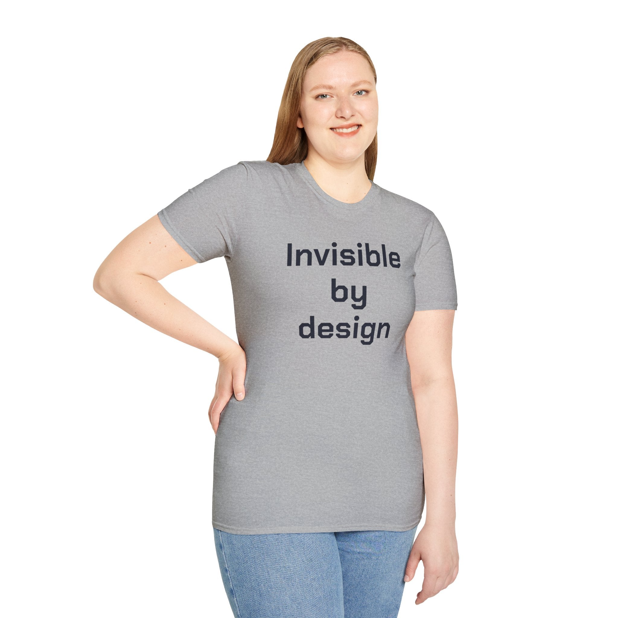 CipherCore Invisible by Design Manifesto Tee | Digital-Era Identity Wear