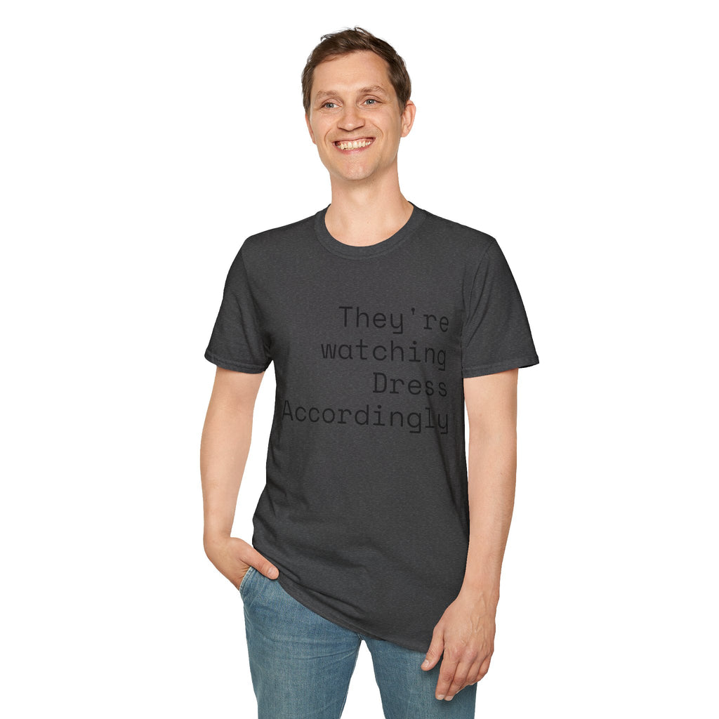 CipherCore They're Watching Manifesto Tee | Digital-Era Identity Wear