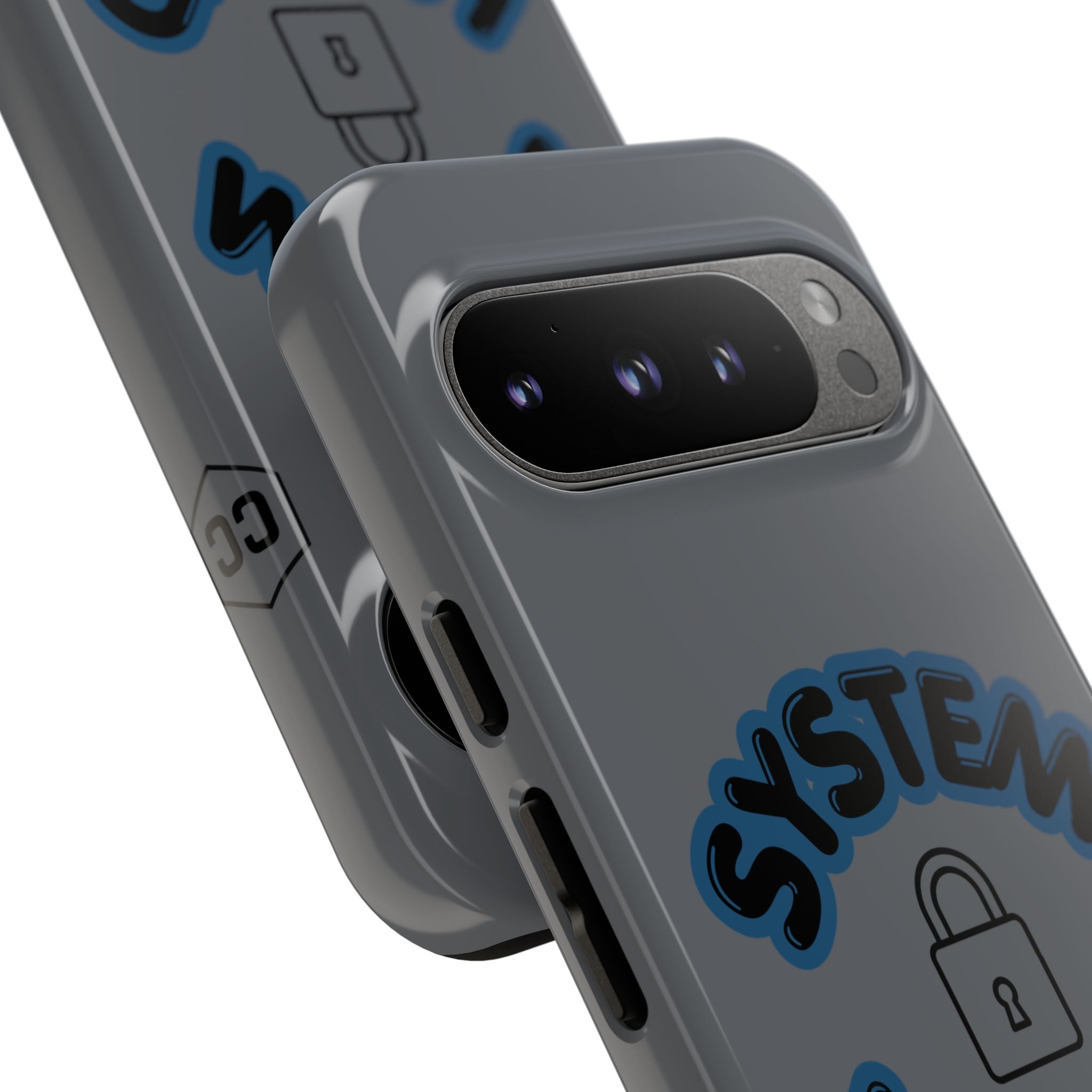 CipherCore System Locked Dual-Layer Phone Case | Digital-Era Identity Accessory