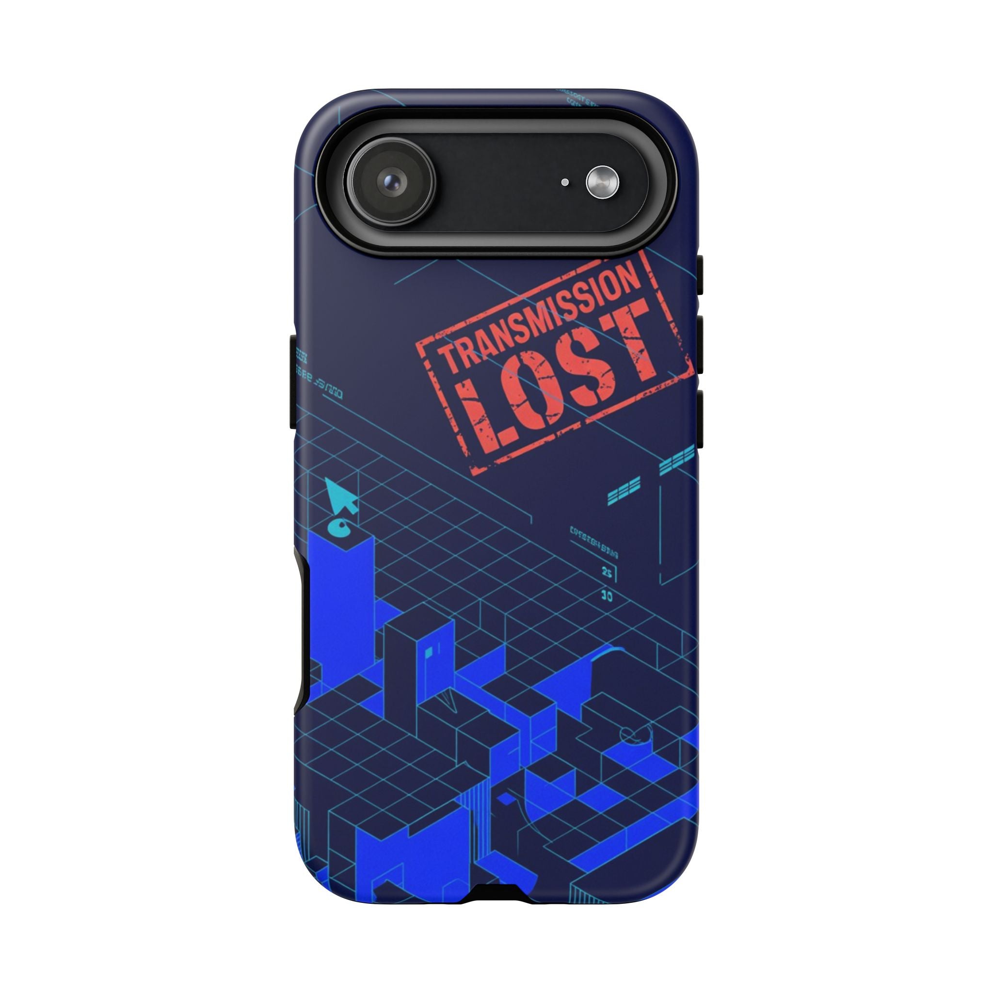 CipherCore Signal Void Flexi Phone Case | Digital-Era Identity Accessory